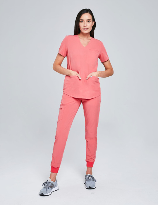 Dámské kalhoty Jogger - CANDY CORAL