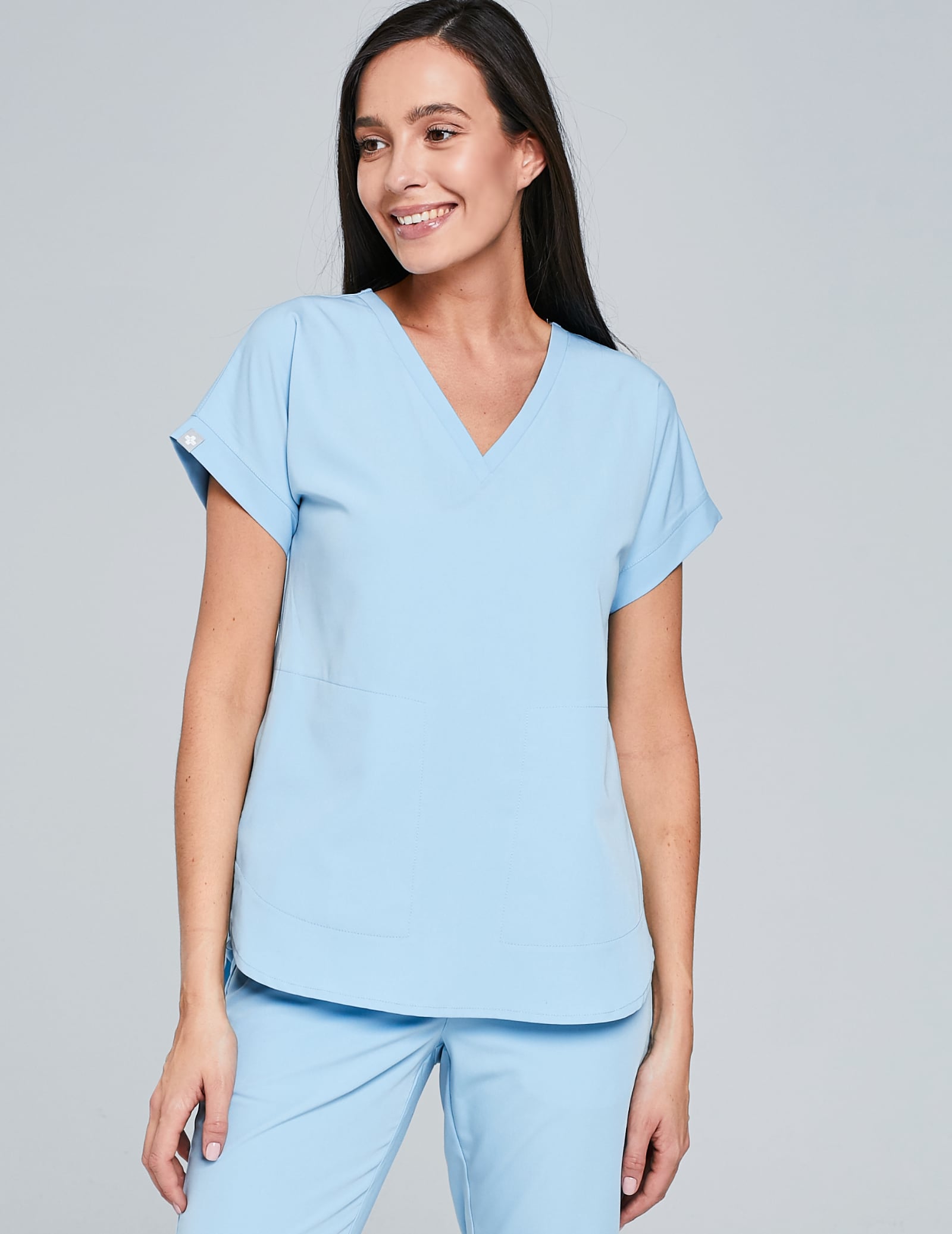 OUTLET Zdravotnická mikina Kendall - SKY BLUE