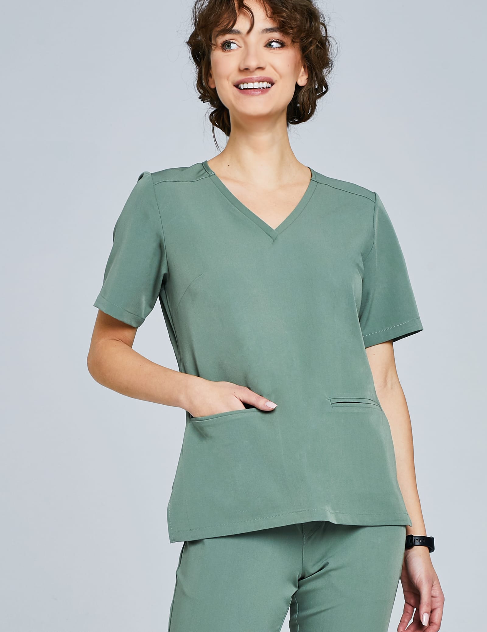Lékařská Mikina Casy - KHAKI
