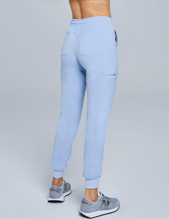 Dámské kalhoty Jogger - CEIL BLUE Dámské kalhoty Jogger - CEIL BLUE