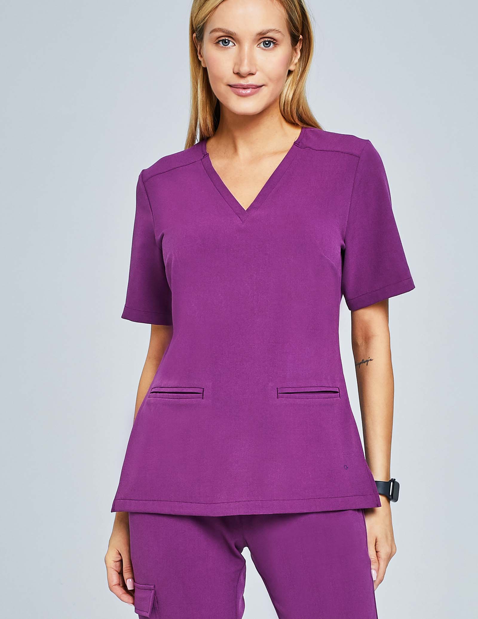 Lékařská Mikina Casy- GRAPE PURPLE