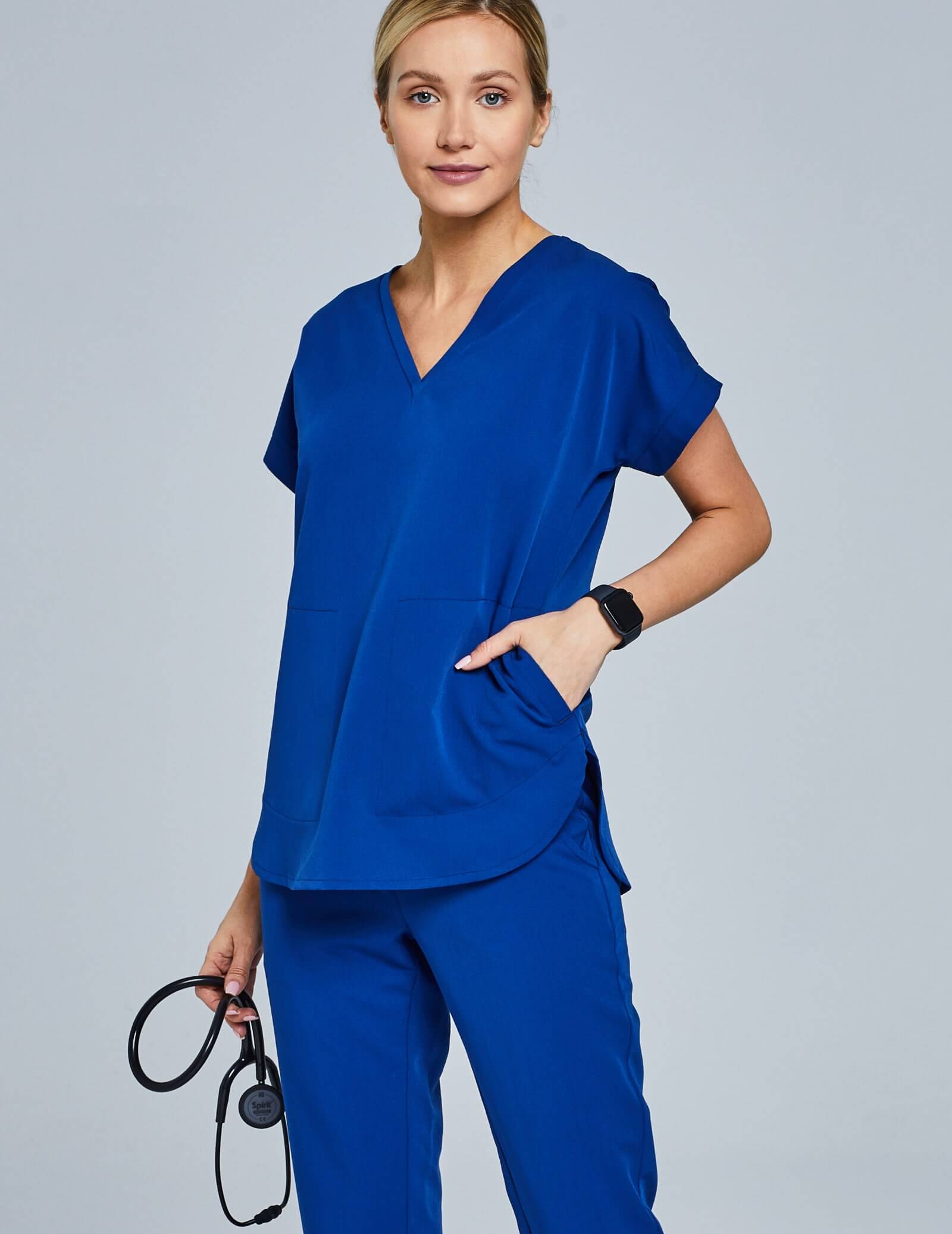 Zdravotnická mikina Kendall - COBALT BLUE