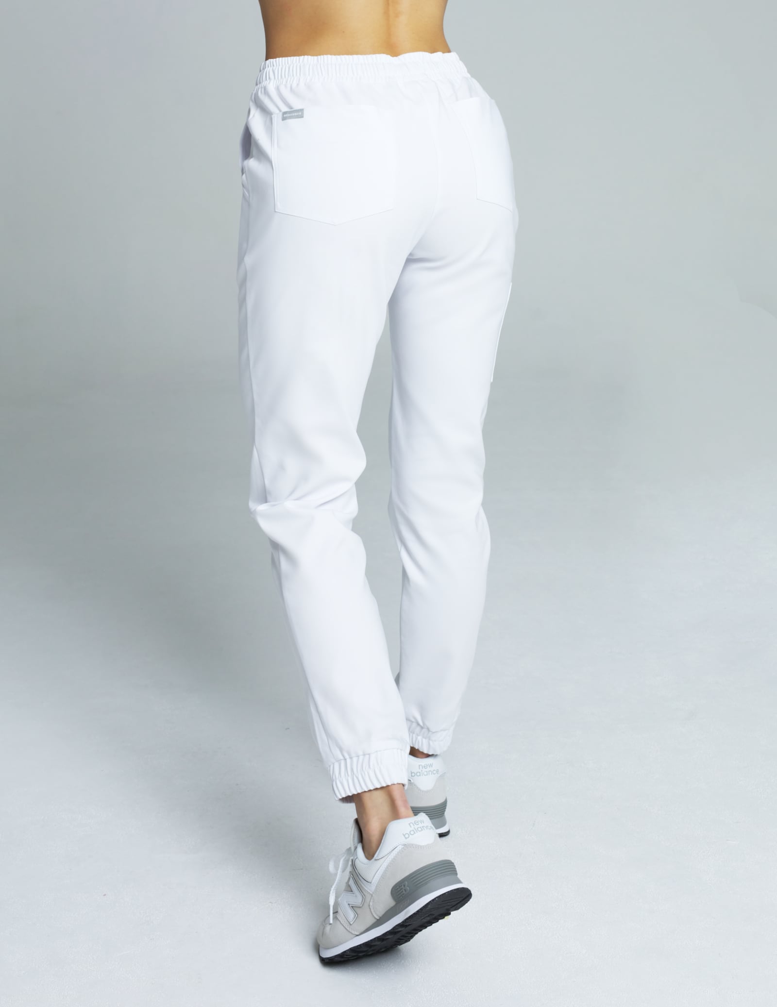 Dámské kalhoty Jogger - White