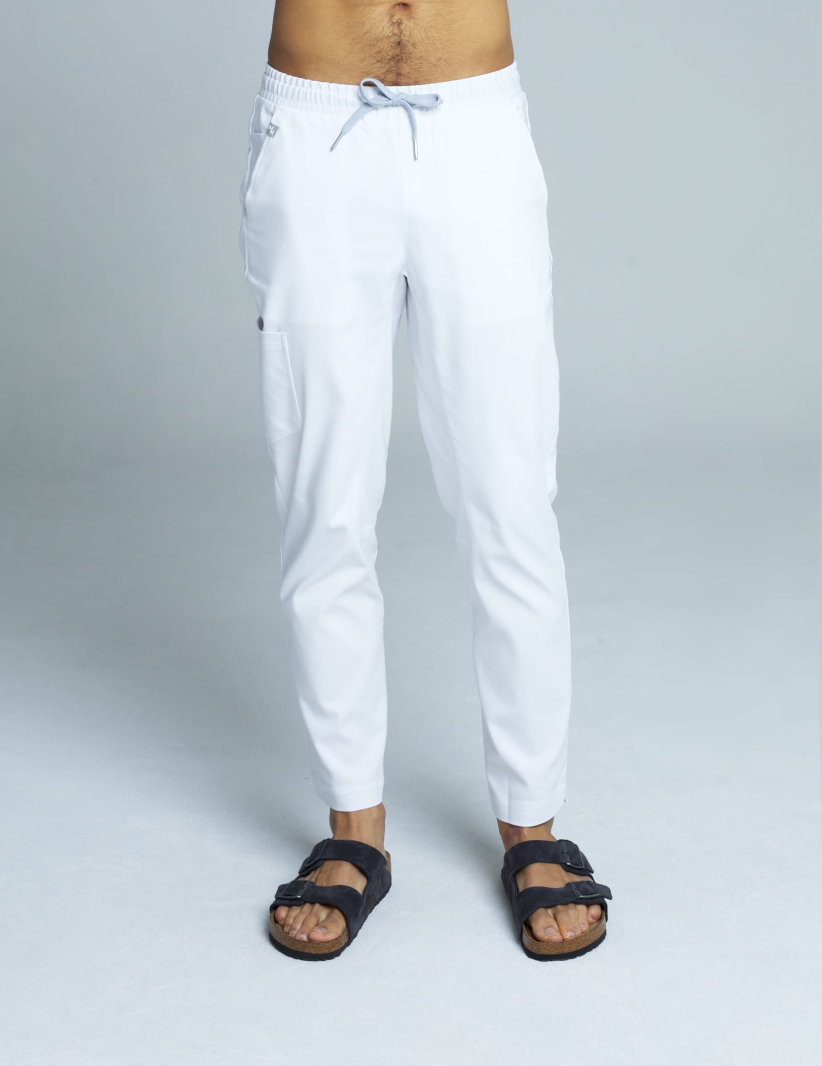 Pánské Kalhoty Basic - White