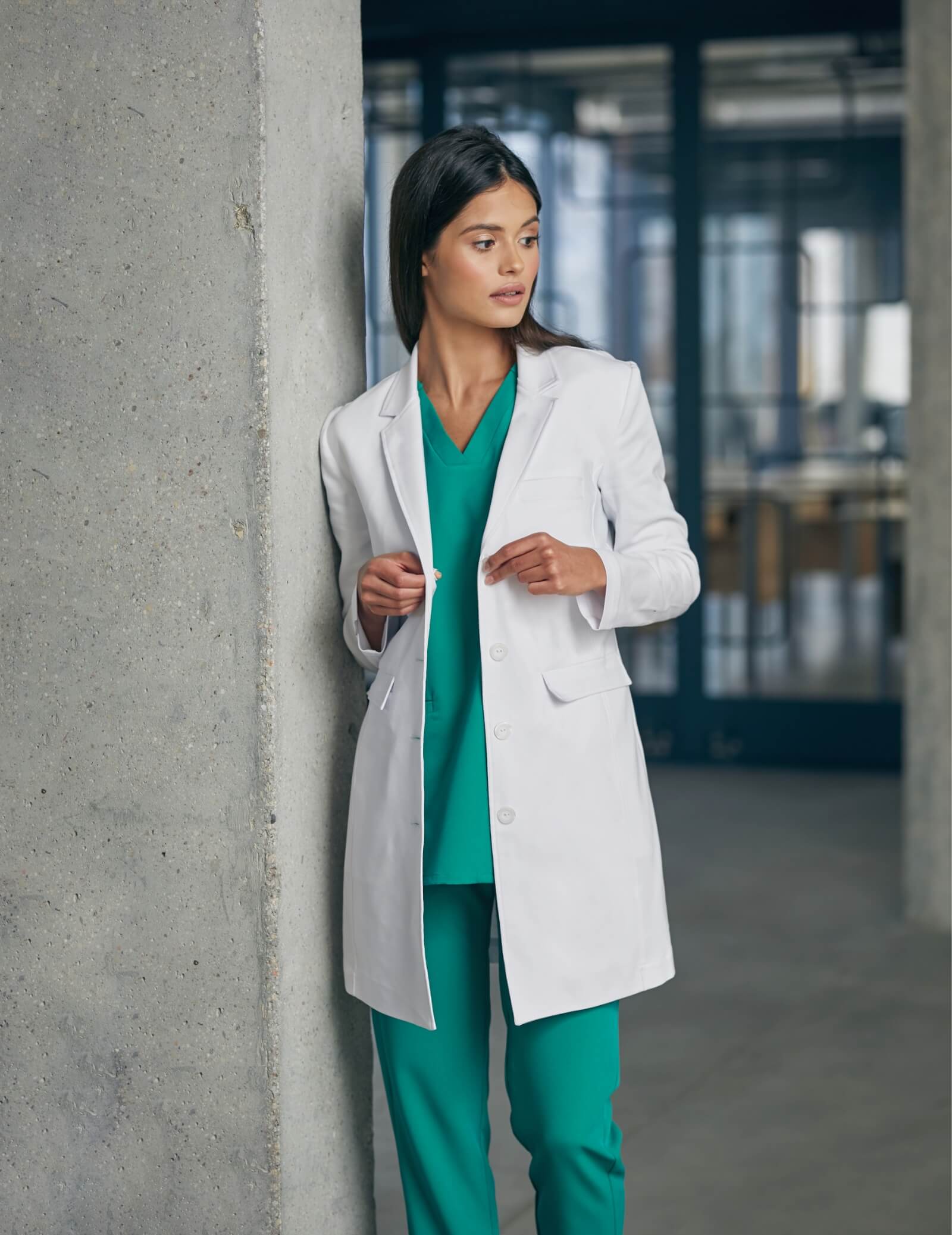 Dámský Lékařský Plášť Slim Fit - MADISON