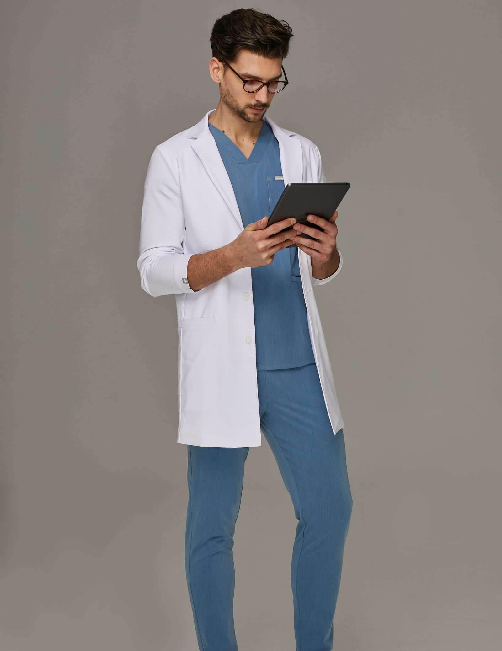 Pánský Lékařský Plášť Slim Fit - COLTON