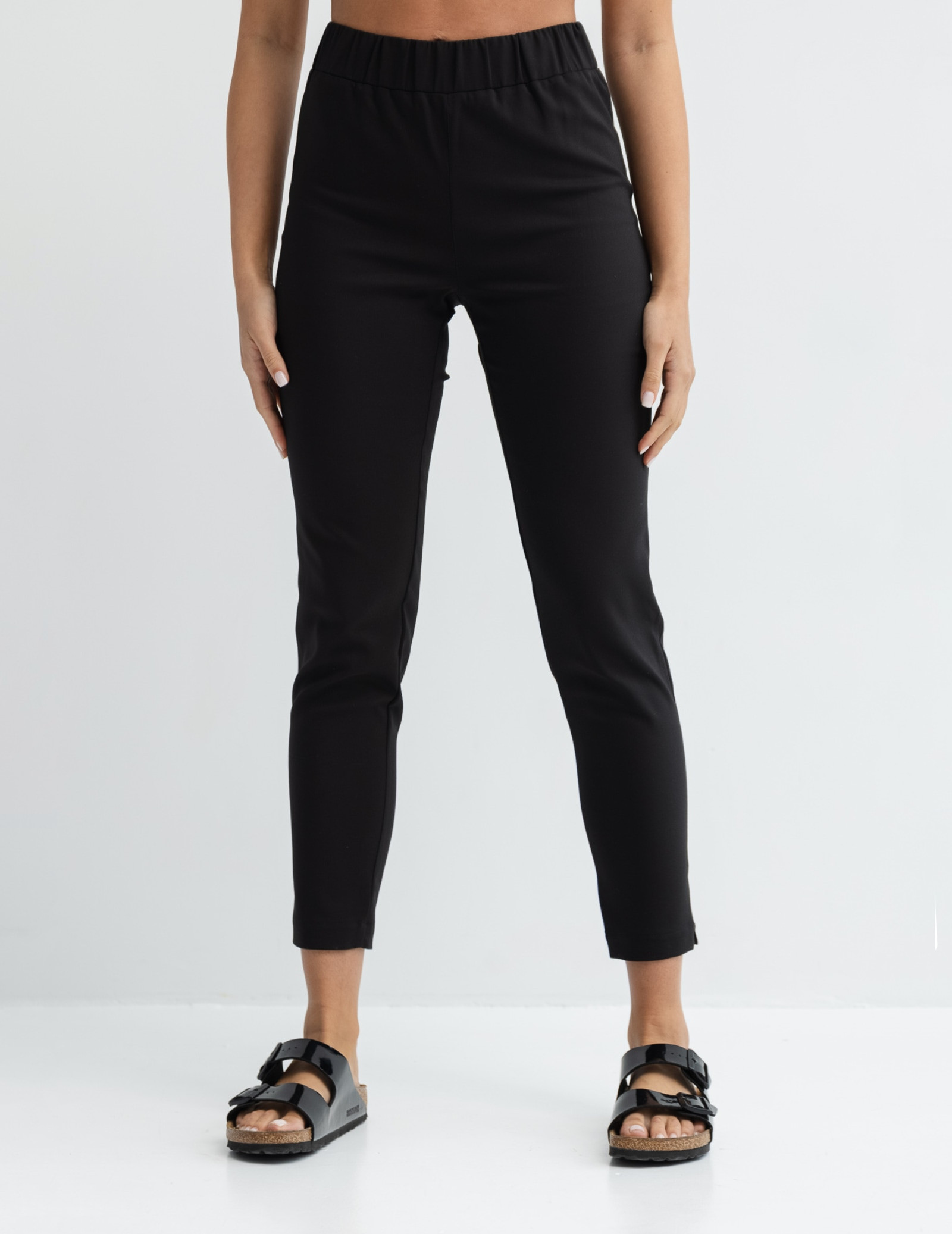 Dámské Lékařské Kalhoty Slim Fit - TRUE BLACK