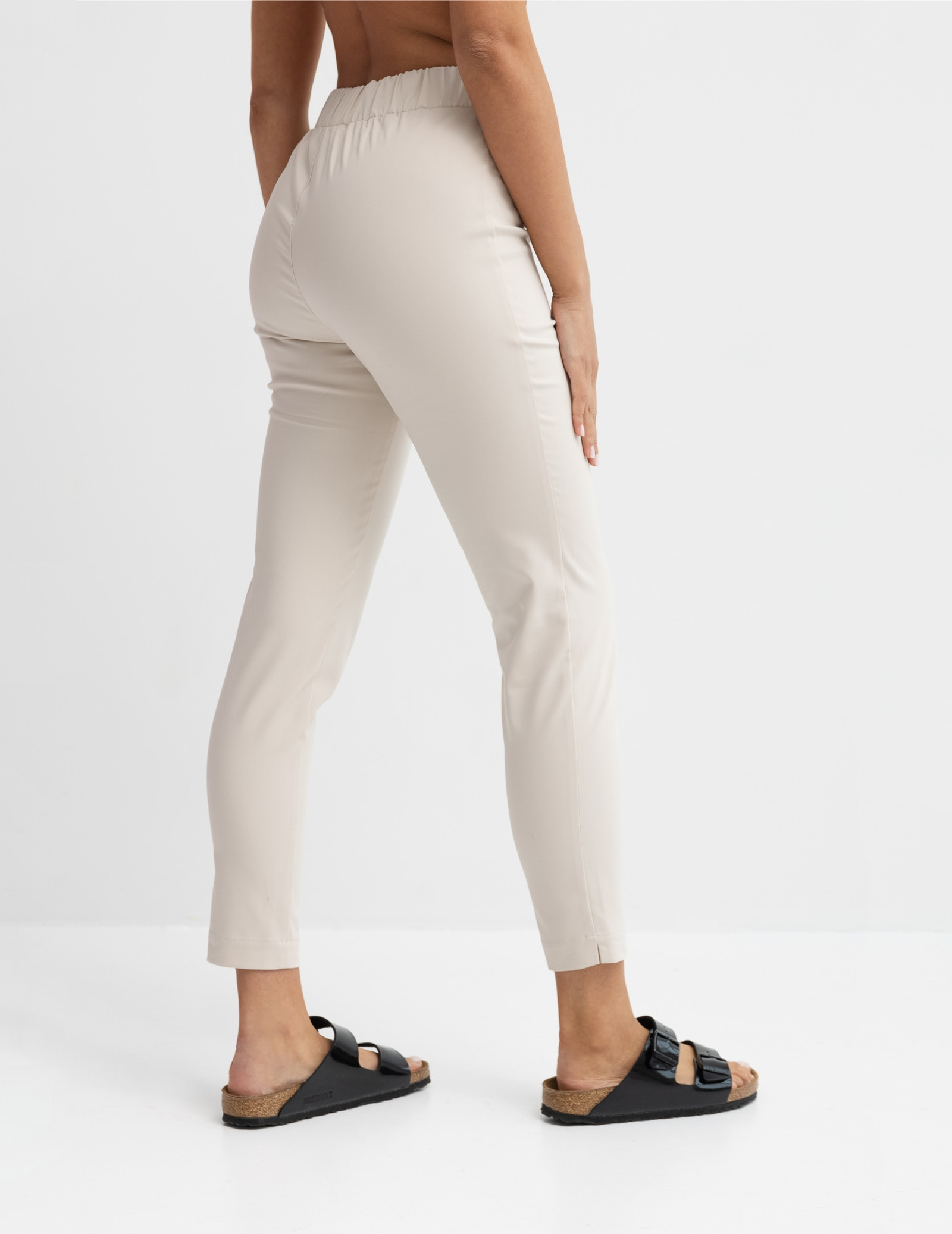 Dámské Lékařské Kalhoty Slim Fit - NUDE