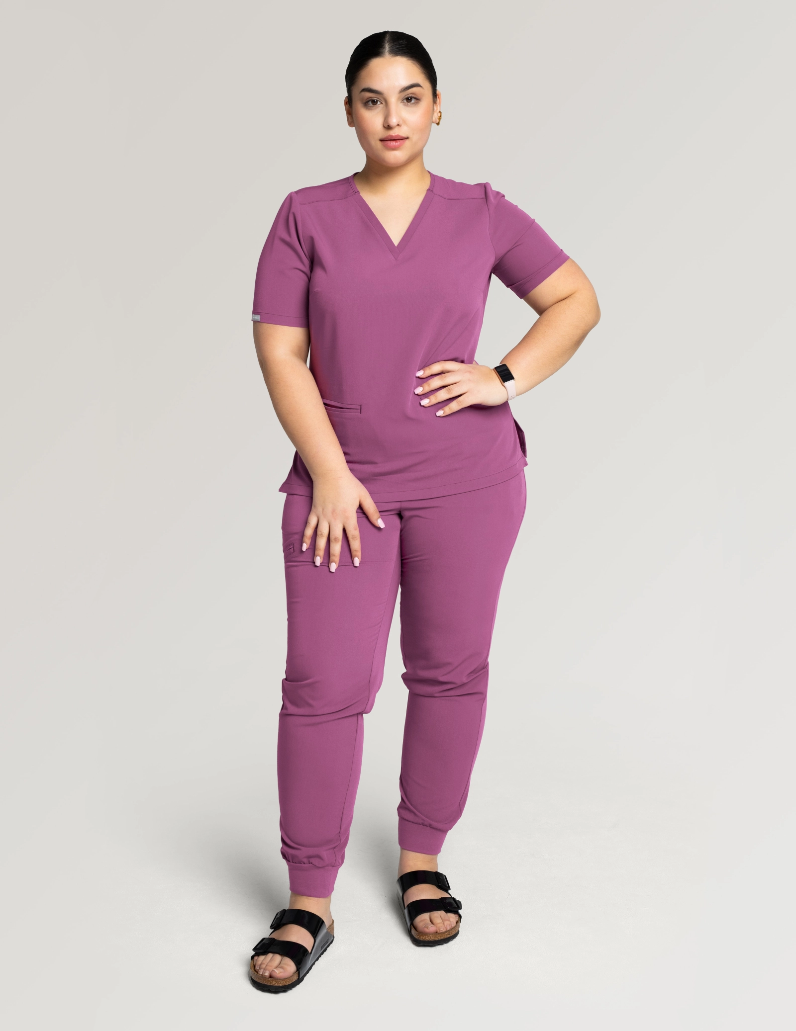 Dámské kalhoty Jogger - Burgundy