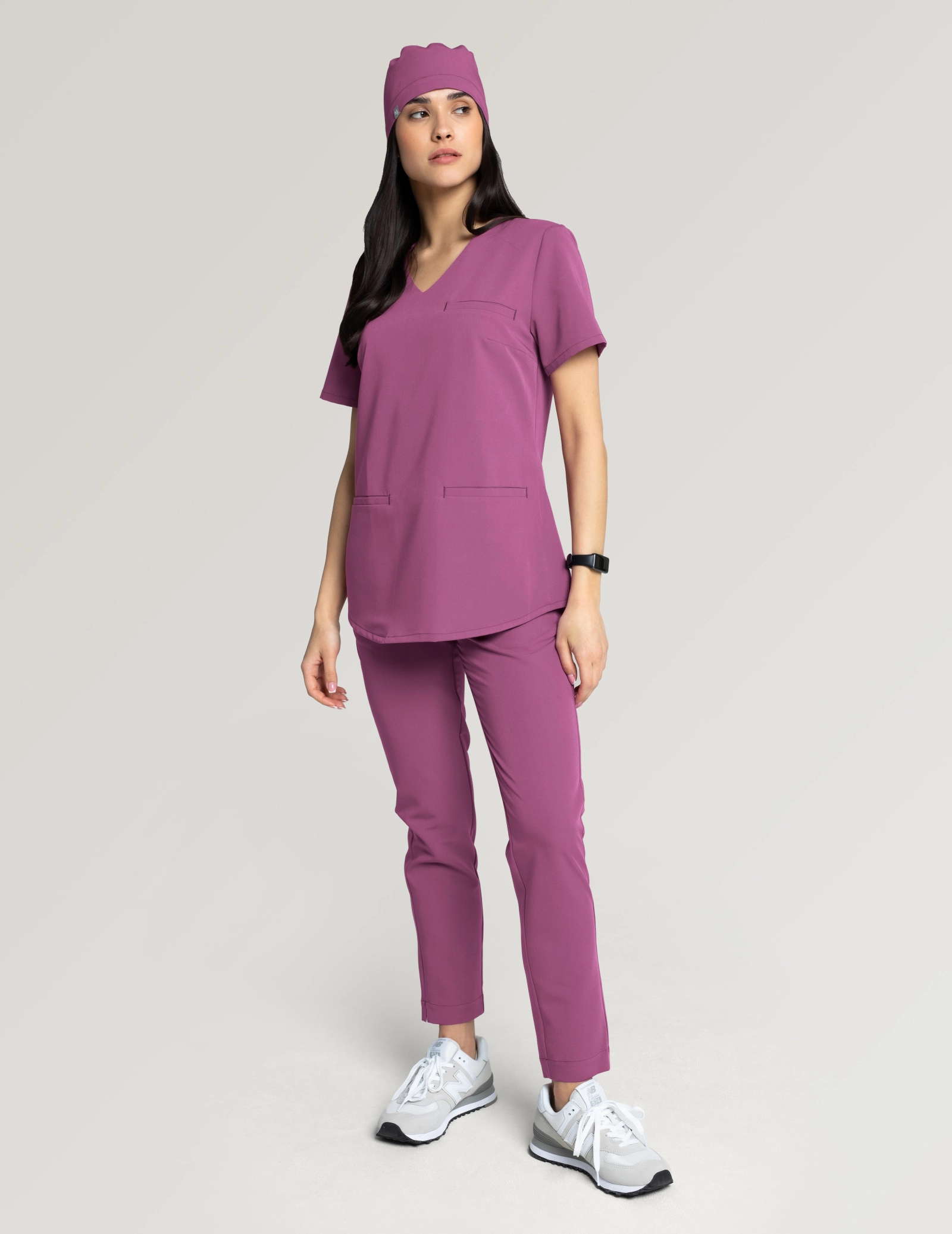 Dámské kalhoty Basic  - Burgundy