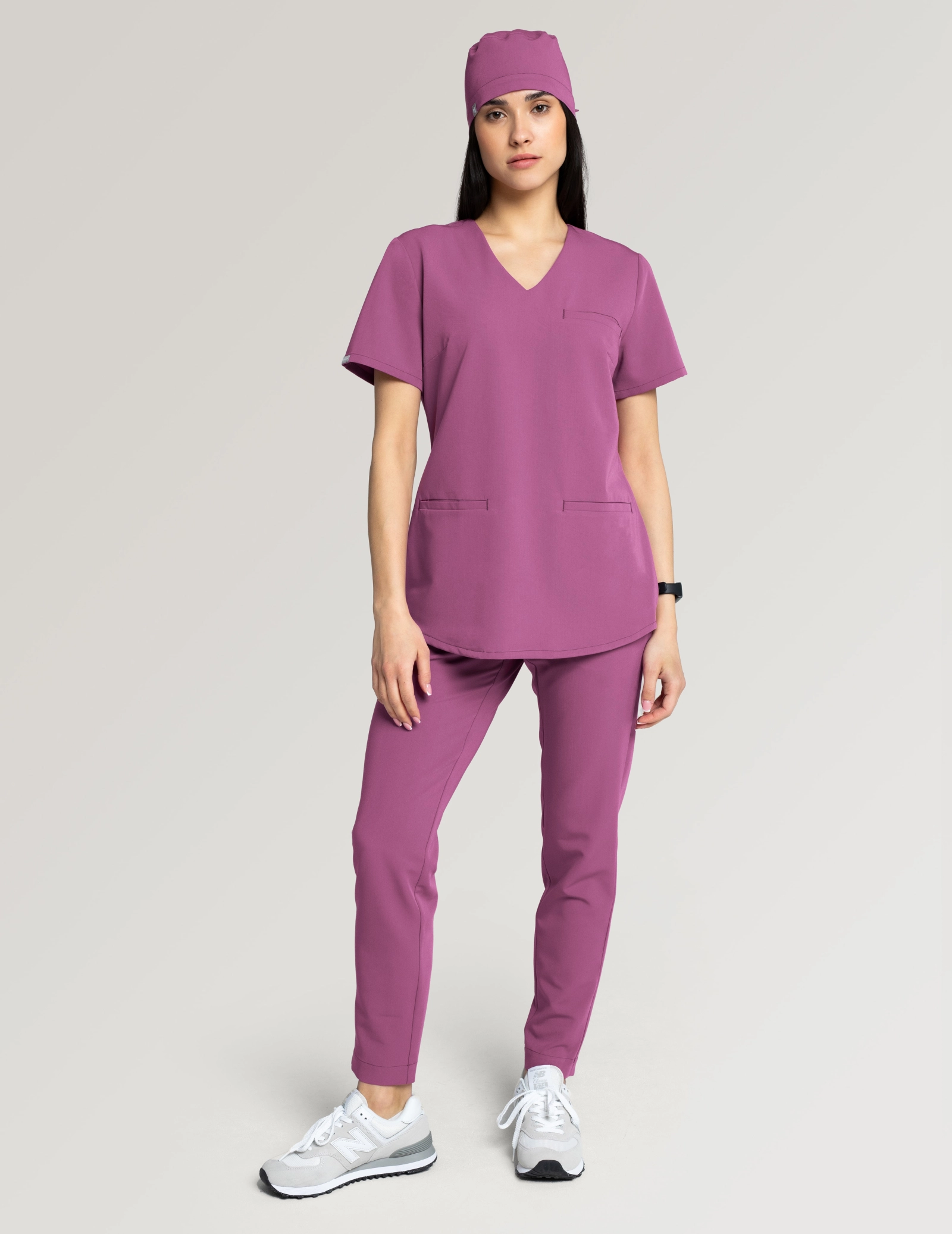 Dámské kalhoty Basic  - Burgundy
