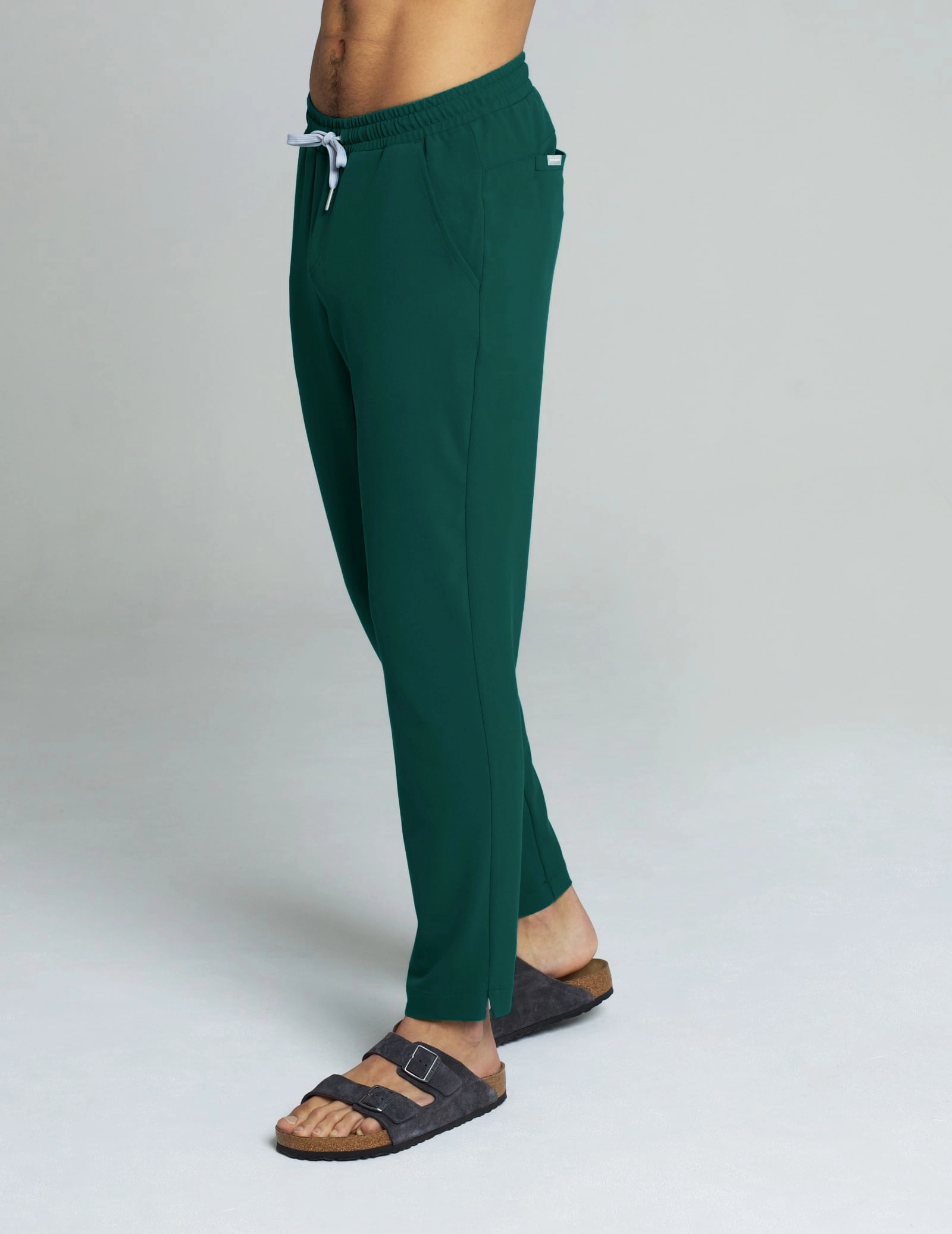 Pánské Kalhoty Basic - DEEP GREEN