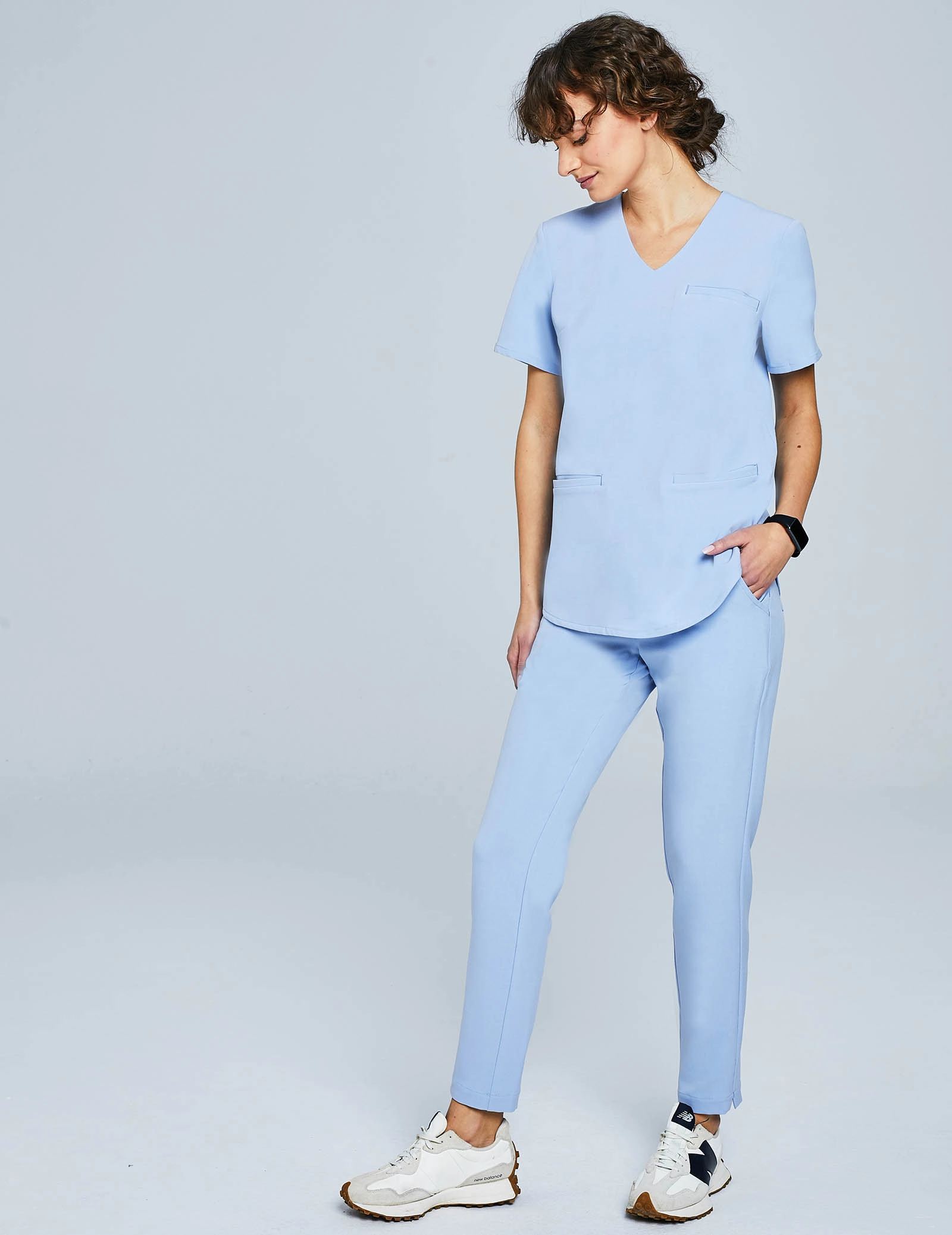 Dámské kalhoty Basic - CEIL BLUE Dámské kalhoty Basic - CEIL BLUE