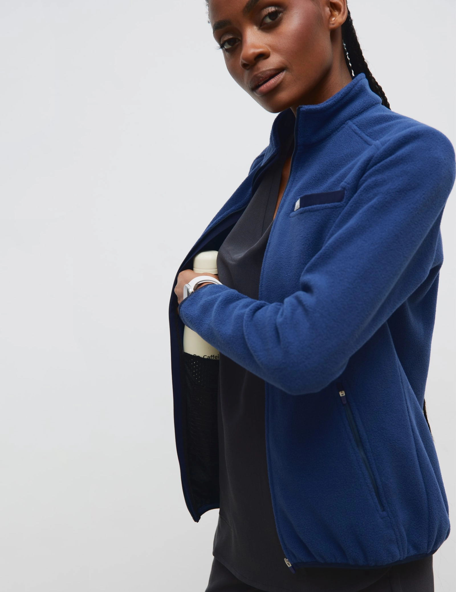 Dámská Fleece Mikina COZY HEAT - NAVY
