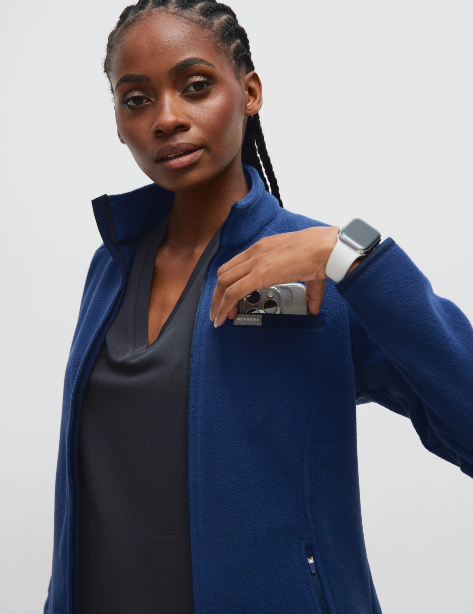 Dámská Fleece Mikina COZY HEAT - NAVY