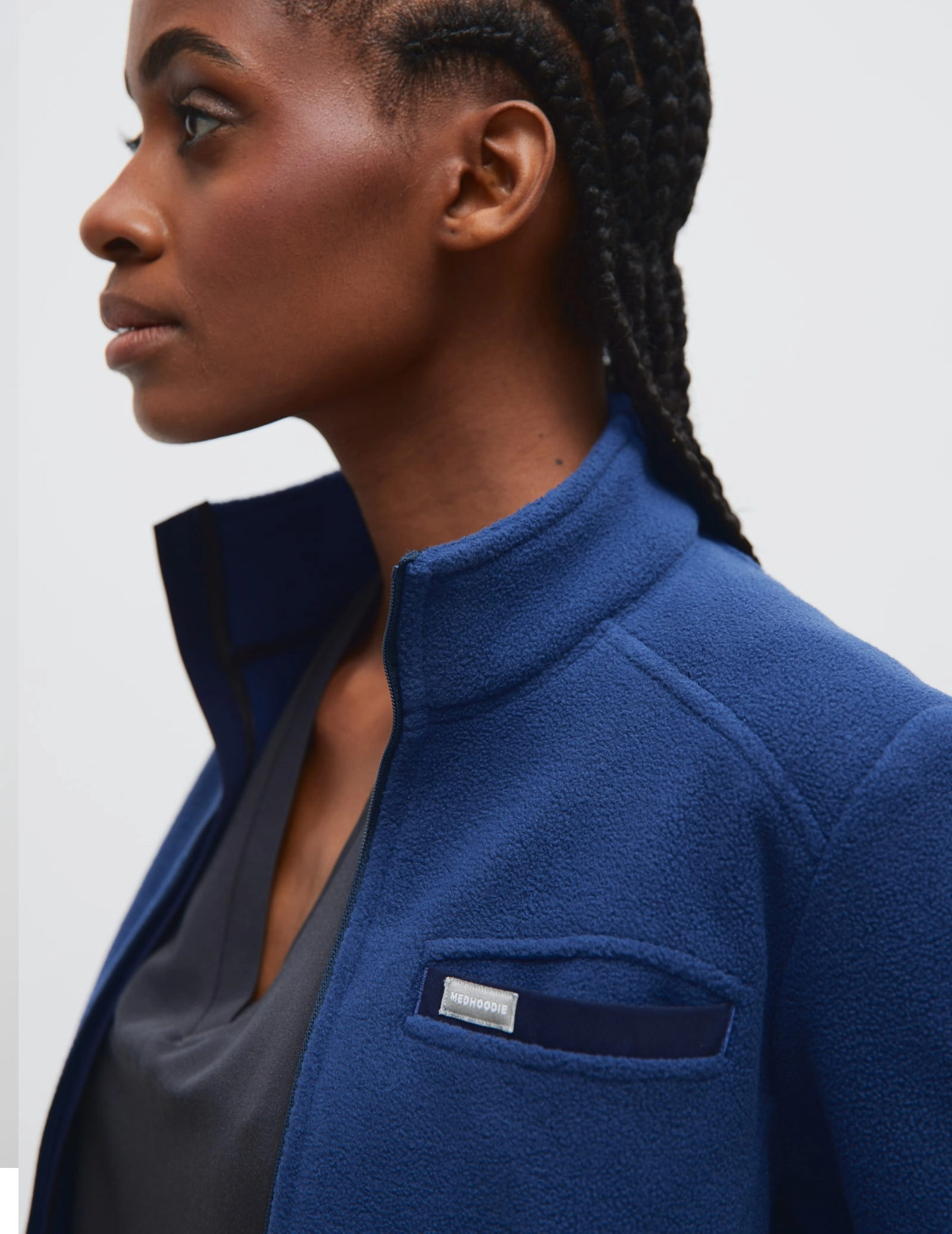 Dámská Fleece Mikina COZY HEAT - NAVY