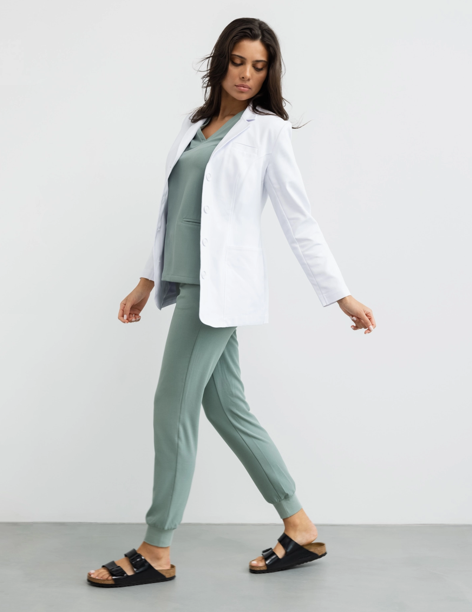 Dámský Lékařský Plášť Slim Fit - MADISON SHORT