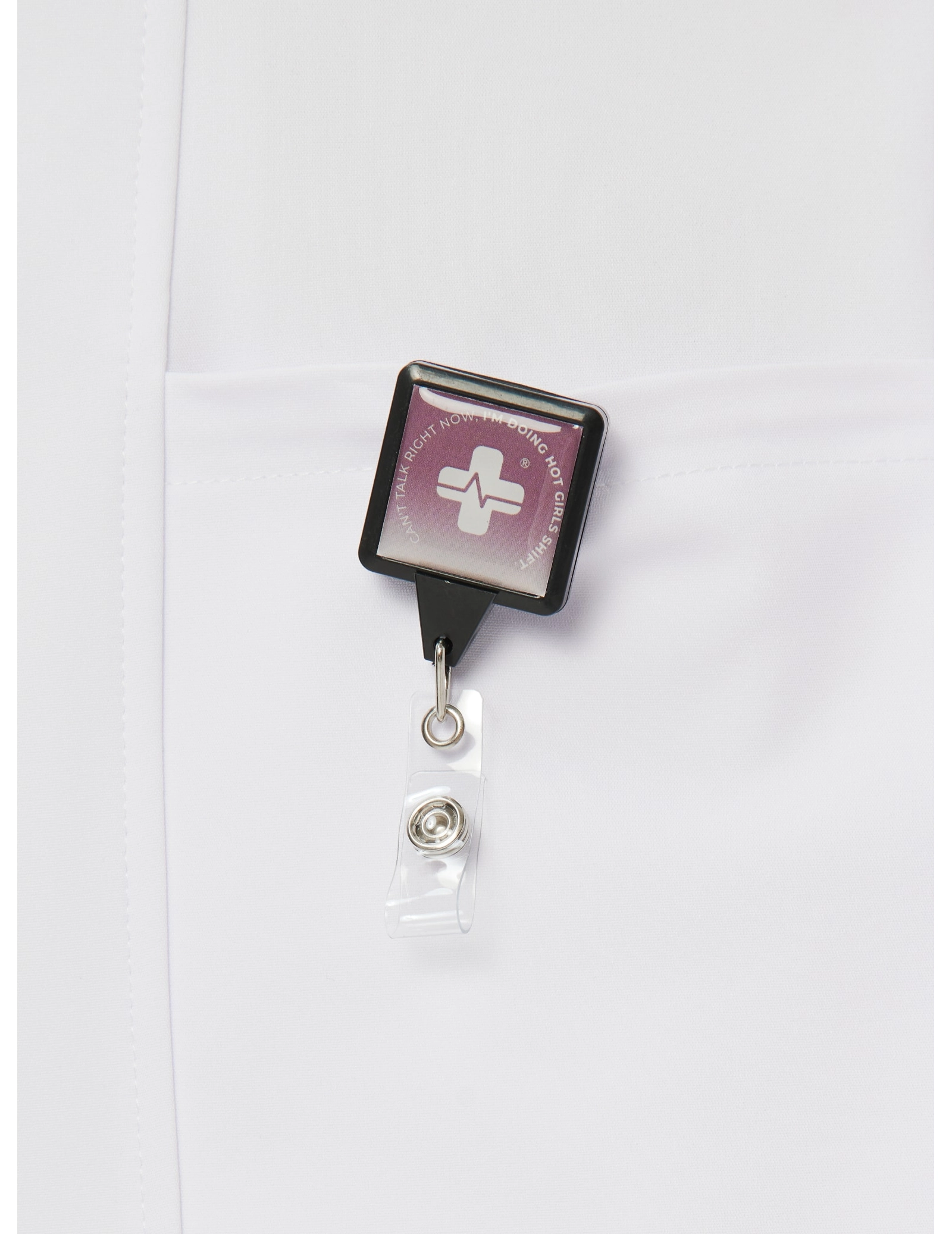 Id Badge Holder - Hot Girl's Shift Id Badge Holder - Hot Girl's Shift