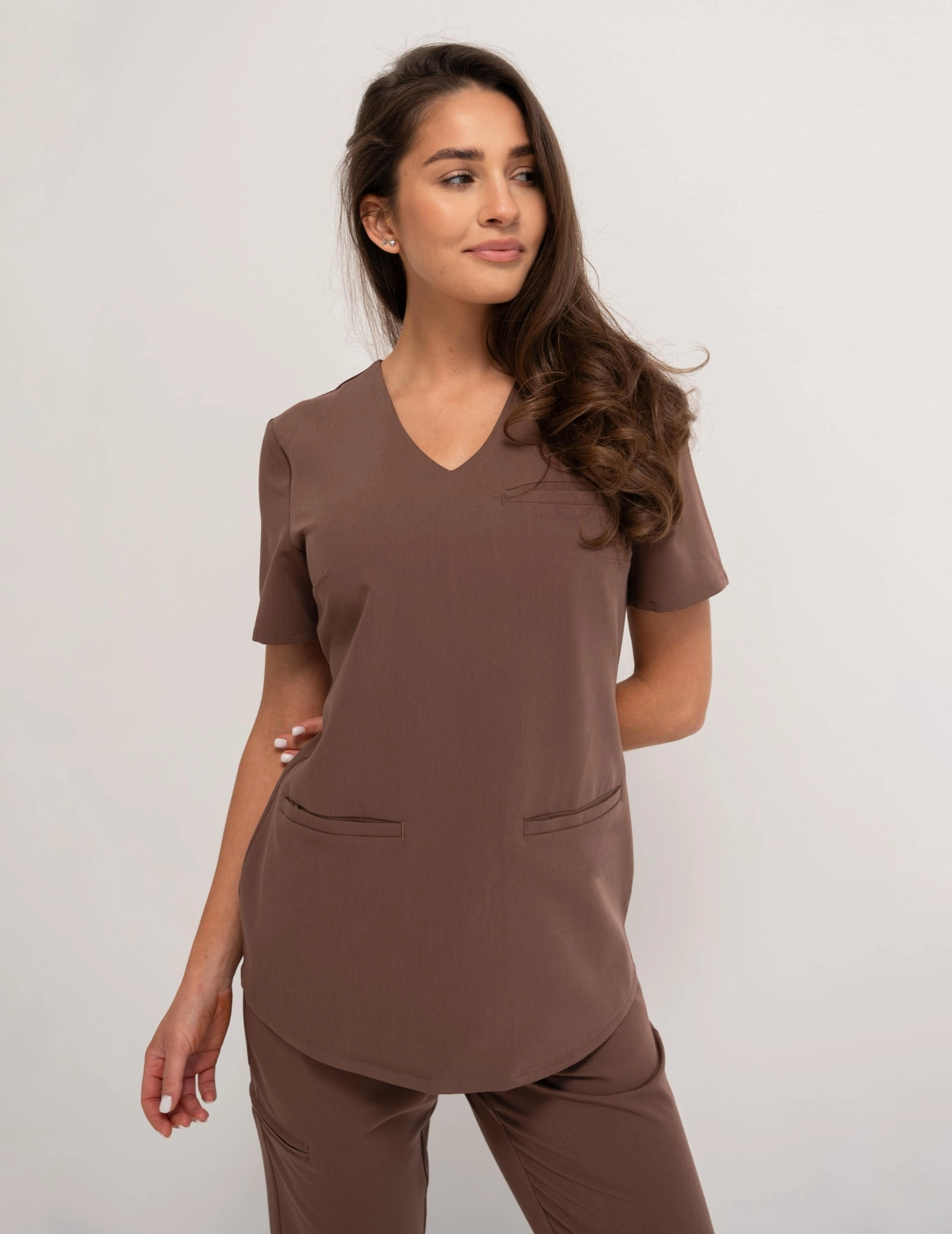 Zdravotnická mikina Grace - BEIGE