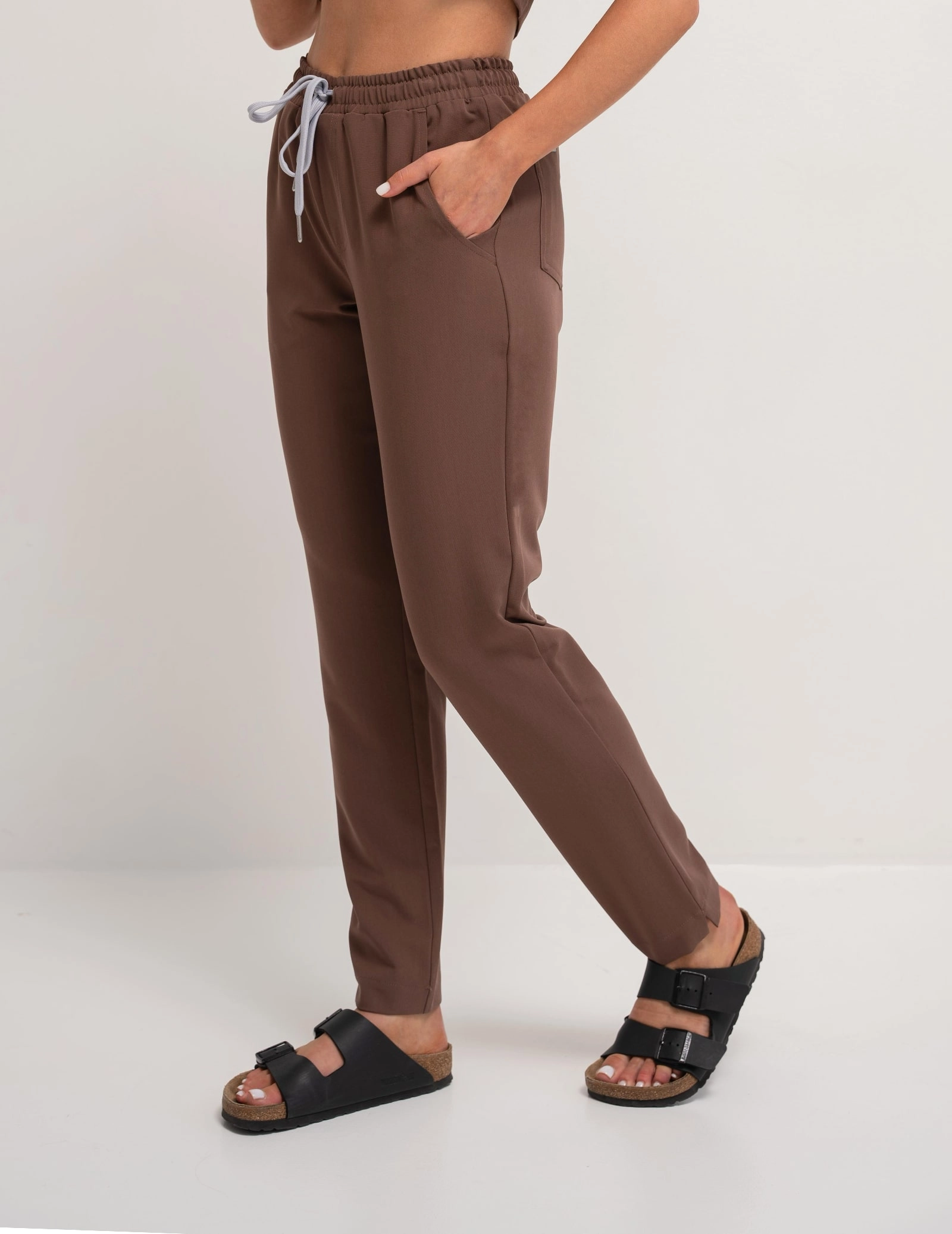 Dámské kalhoty Basic - SHARK GRAY