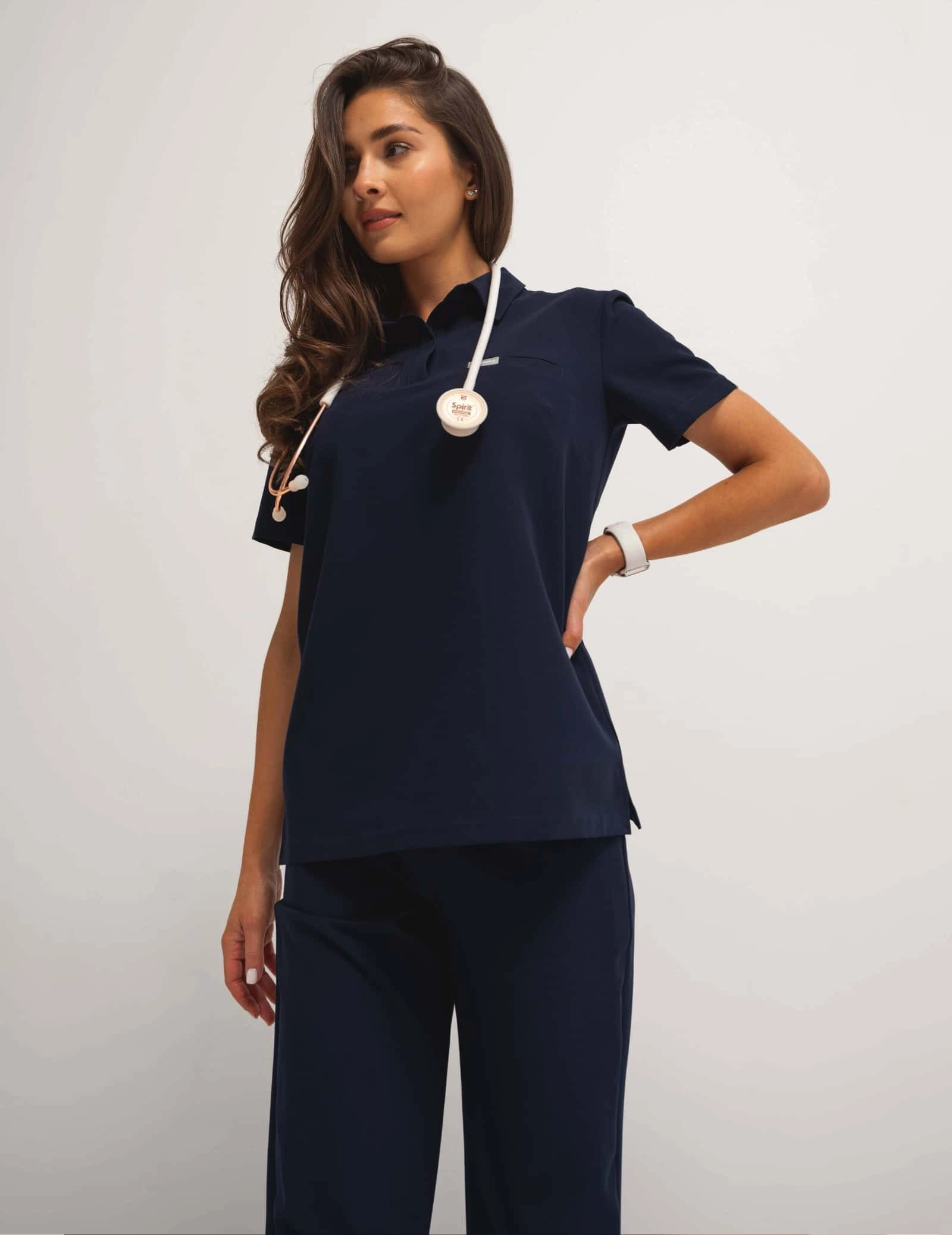 Lékařská Mikina Polo - DARK NAVY
