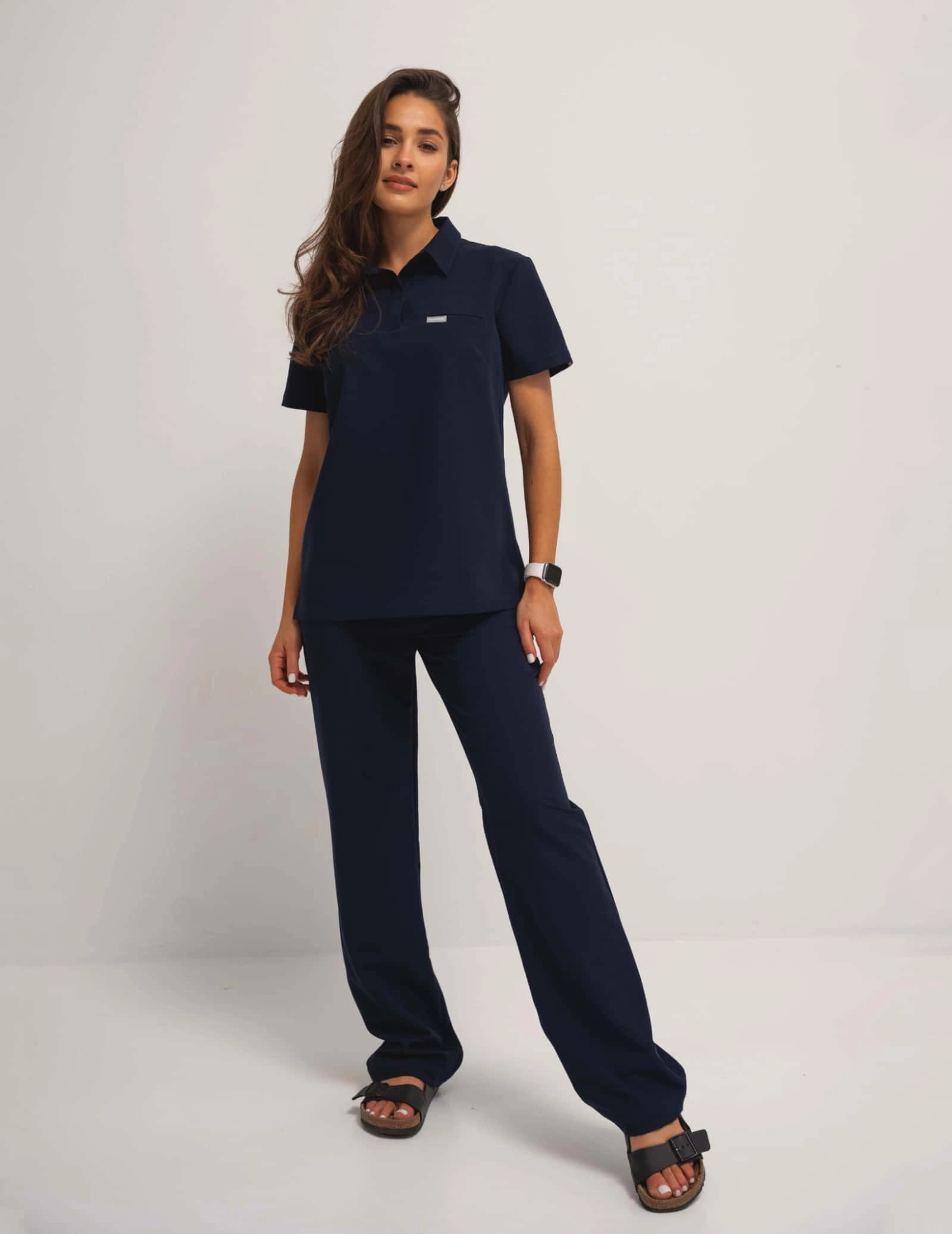 Lékařská Mikina Polo - DARK NAVY