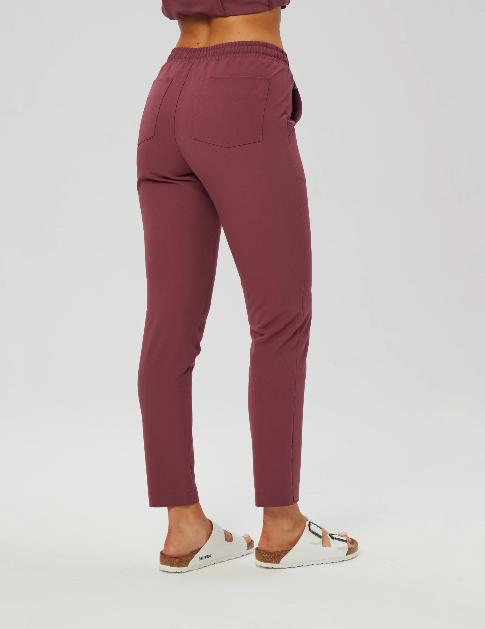 Dámské kalhoty Basic  - Burgundy