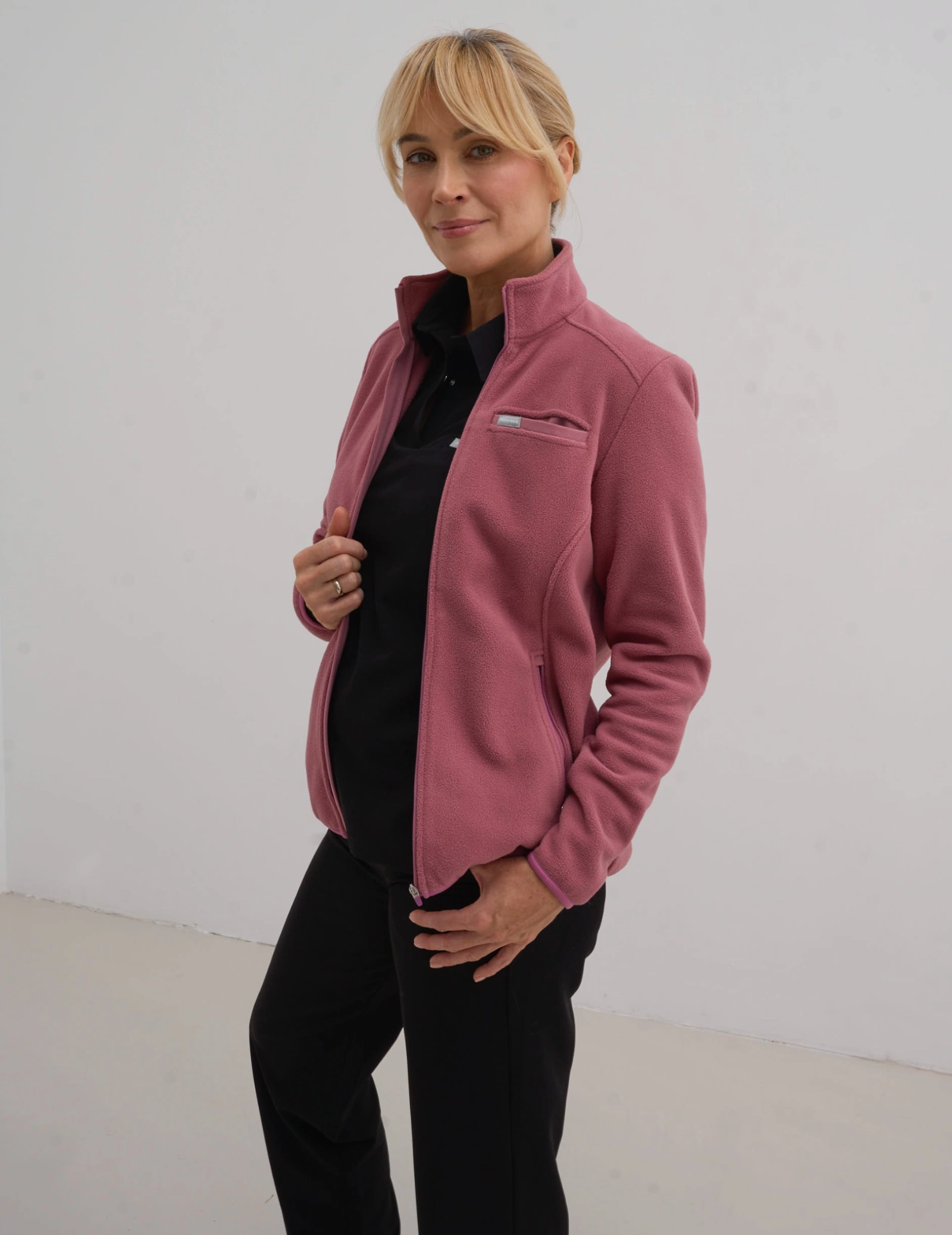 Dámská Fleece Mikina COZY HEAT- WOODROSE