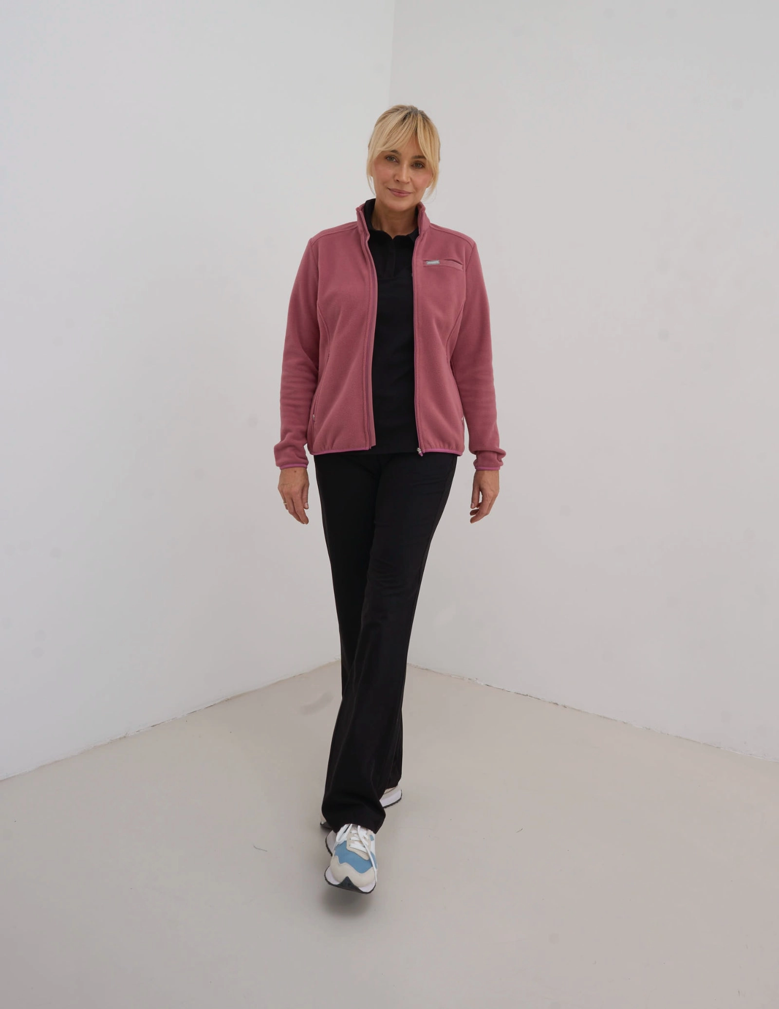 Dámská Fleece Mikina COZY HEAT- WOODROSE
