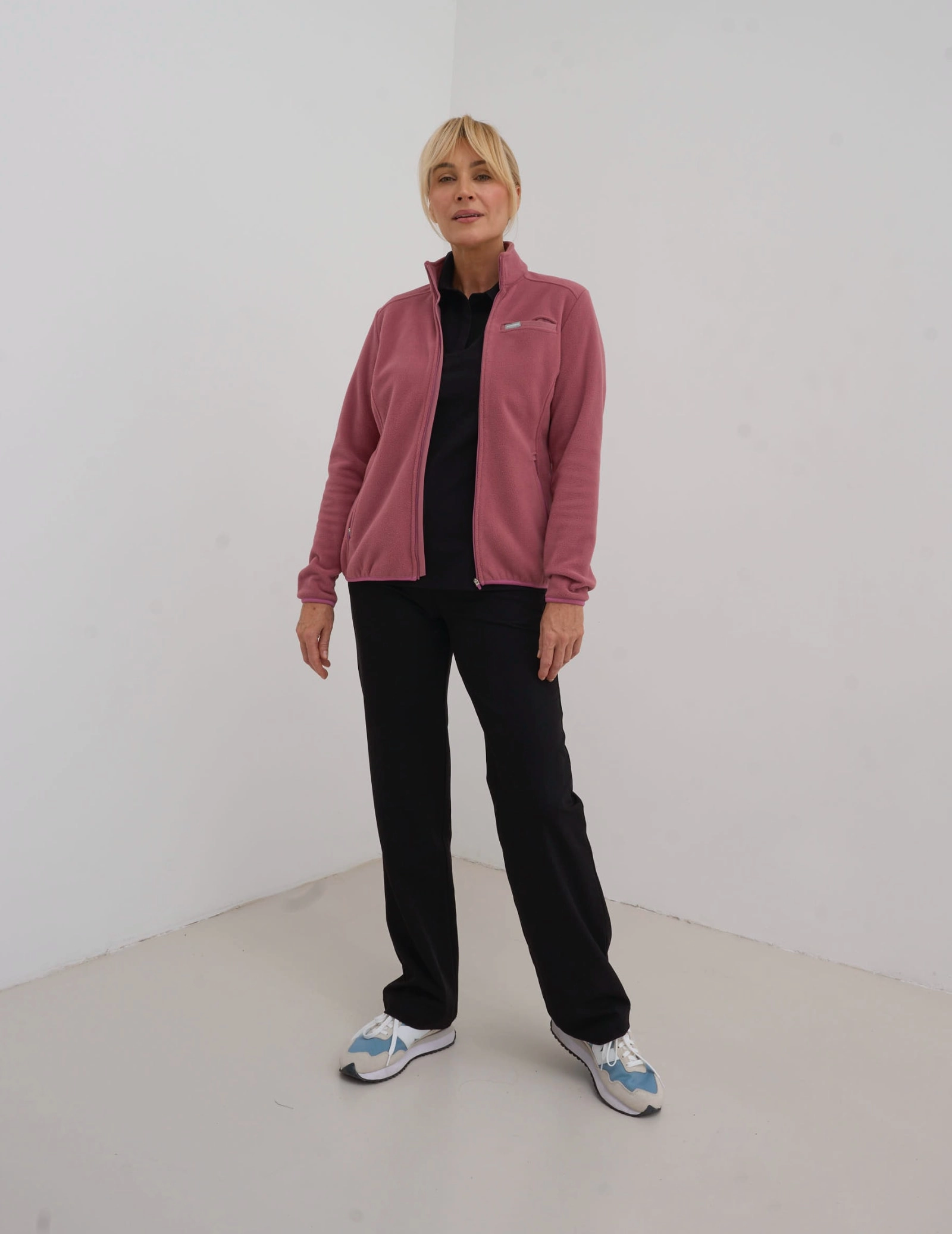 DÁMSKÁ FLEECOVÁ MIKINA - Woodrose