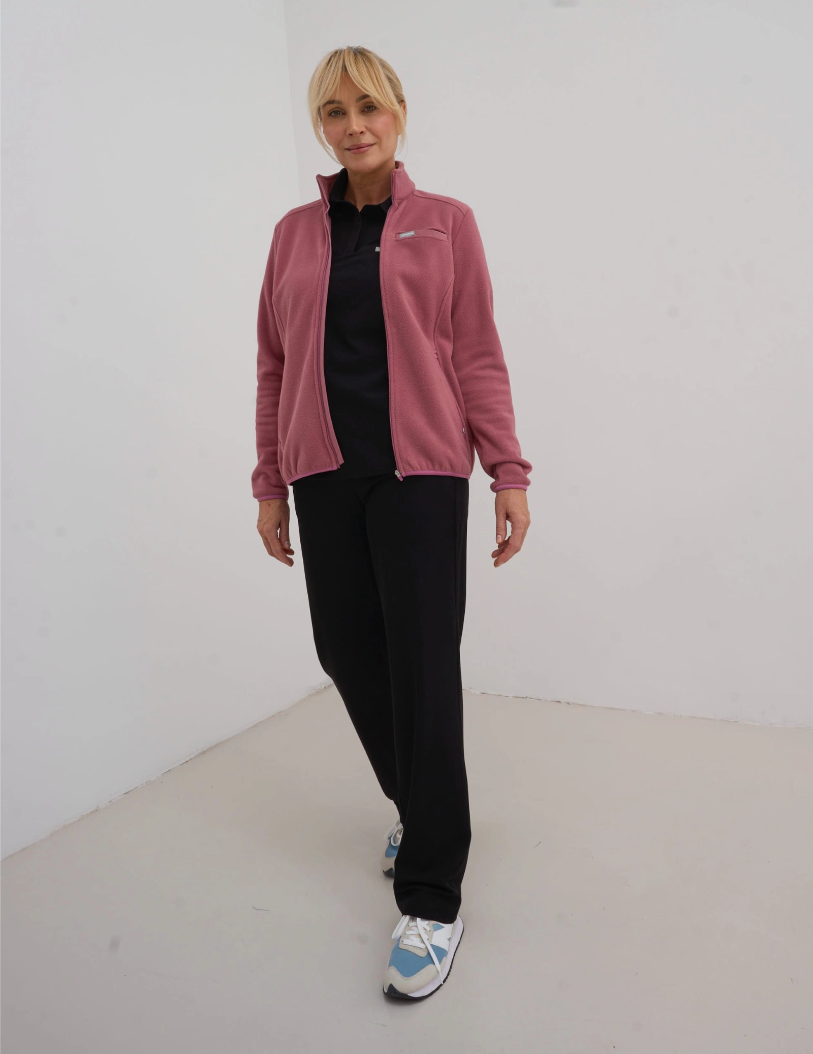 Dámská Fleece Mikina COZY HEAT- WOODROSE
