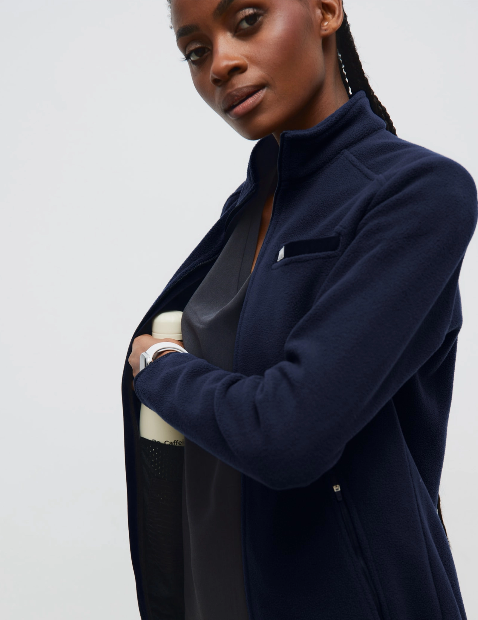 Dámská Fleece Mikina COZY HEAT - DARK NAVY