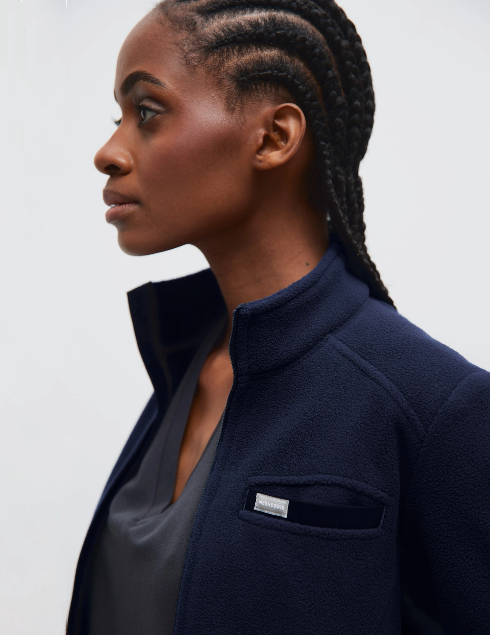 Dámská Fleece Mikina COZY HEAT - DARK NAVY