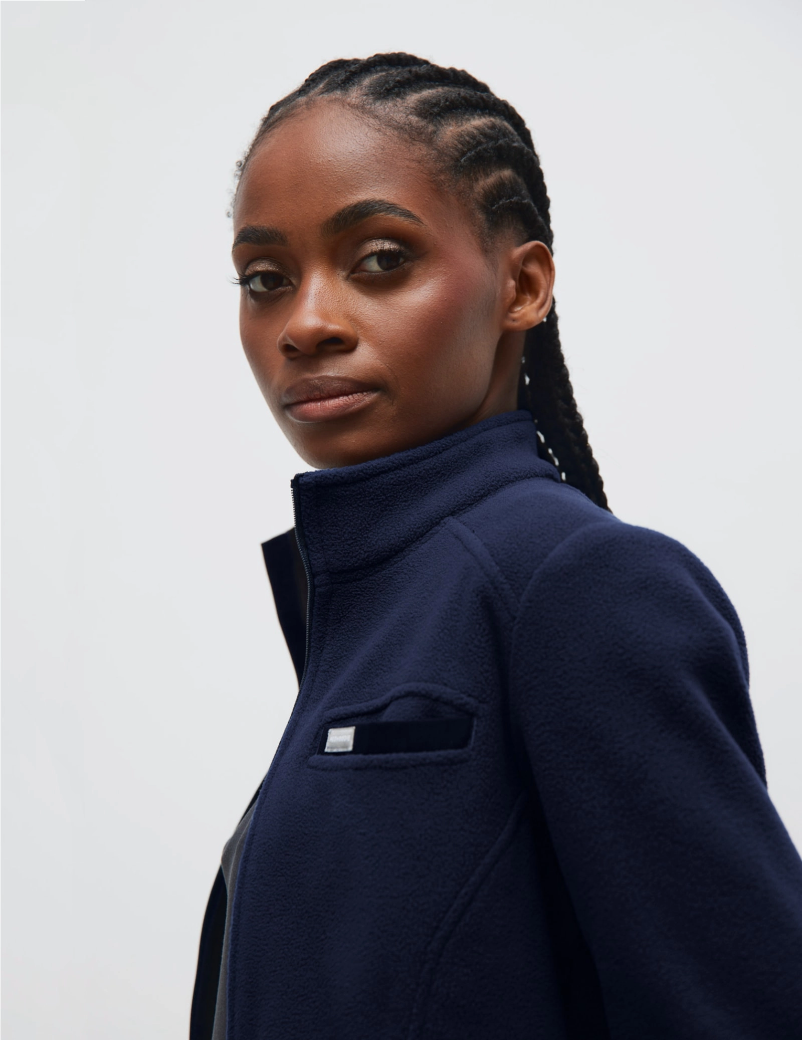 Dámská Fleece Mikina COZY HEAT - DARK NAVY