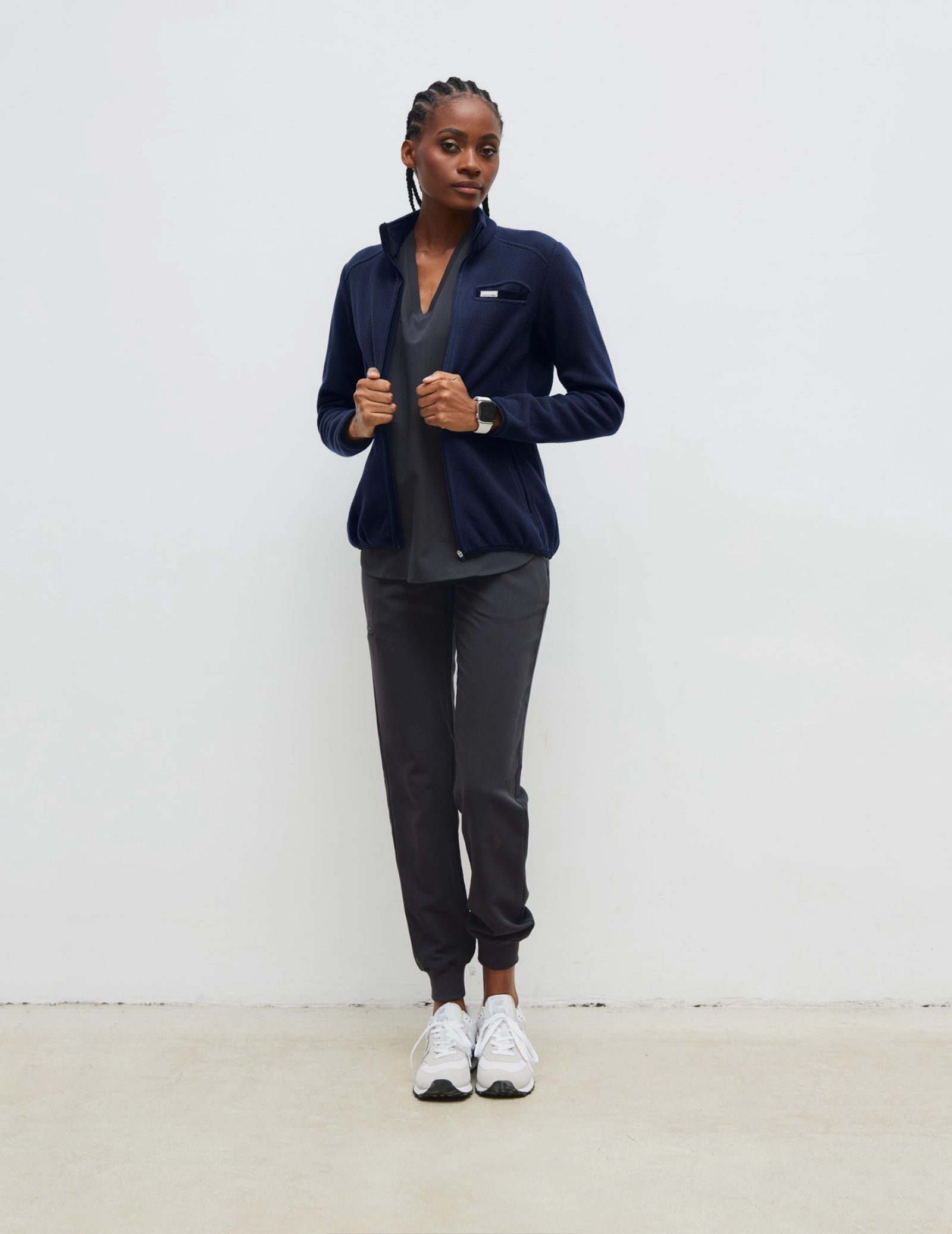 Dámská Fleece Mikina COZY HEAT - DARK NAVY