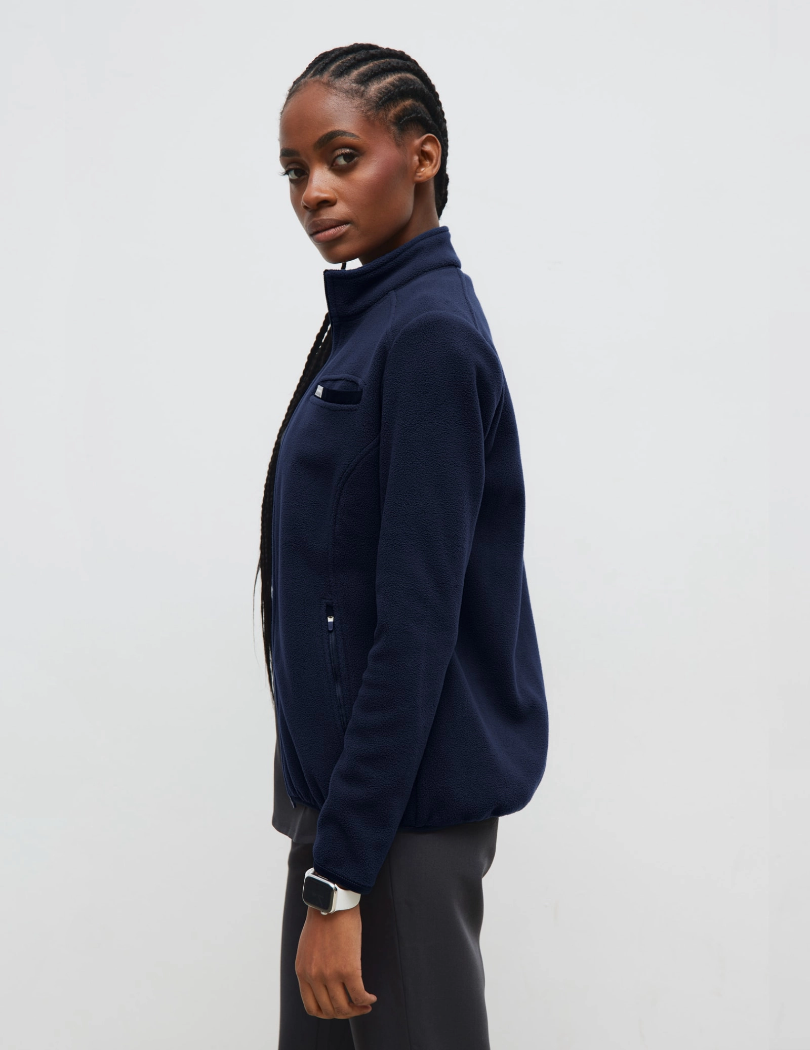 Dámská Fleece Mikina COZY HEAT - DARK NAVY