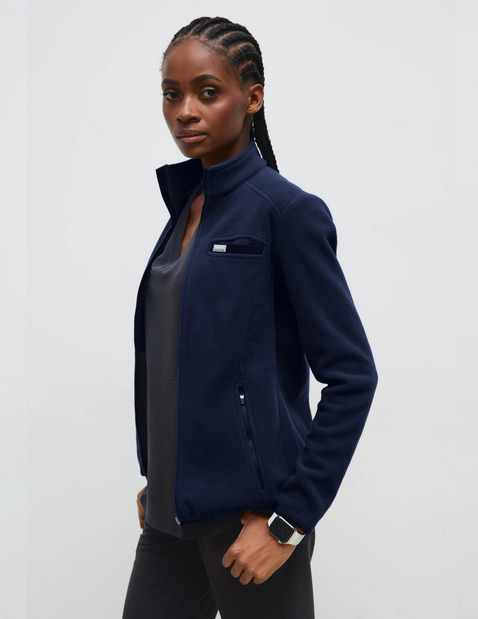 Dámská Fleece Mikina COZY HEAT - DARK NAVY