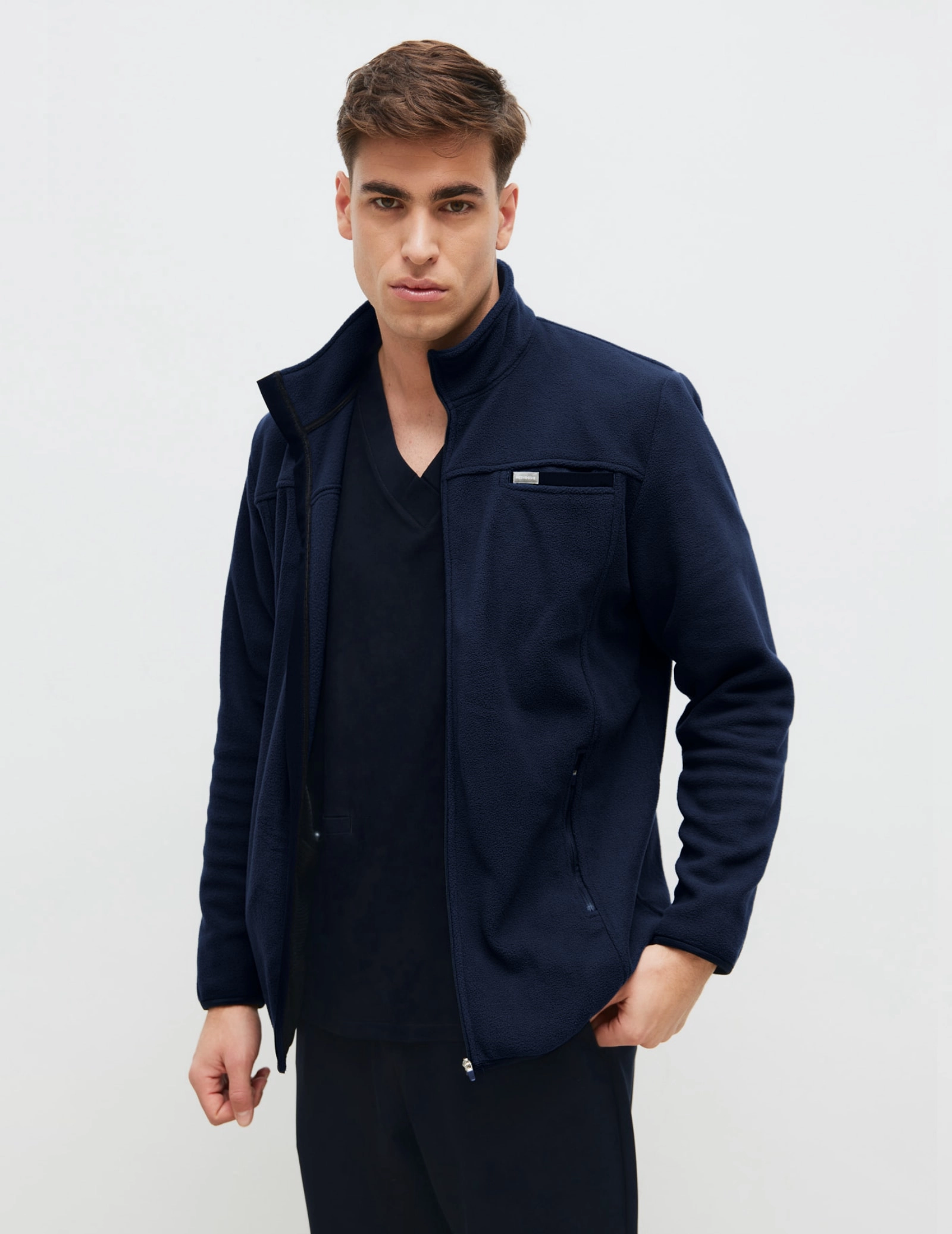 Pánská Fleece Mikina COZY HEAT- DARK NAVY