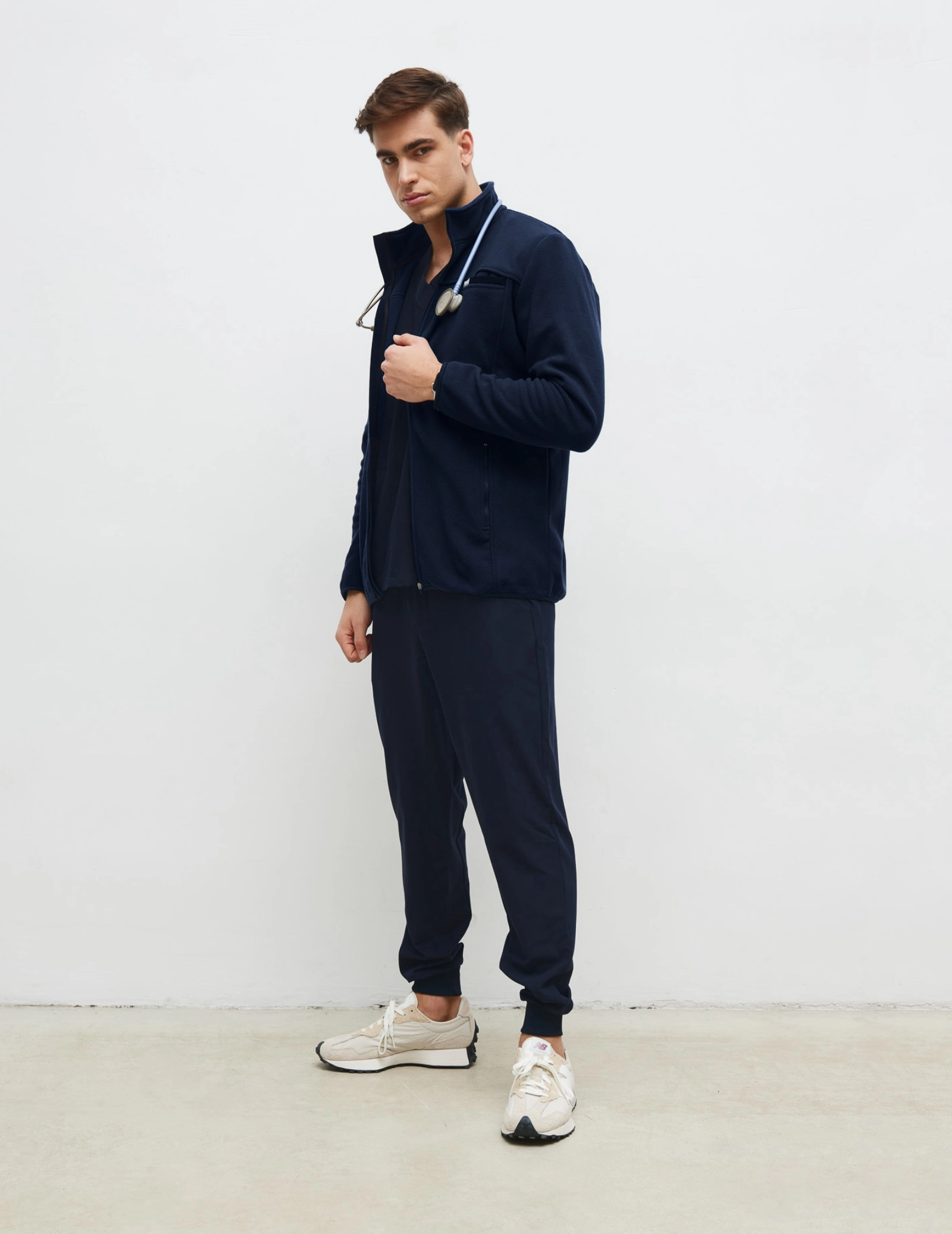 Pánská Fleece Mikina COZY HEAT- DARK NAVY