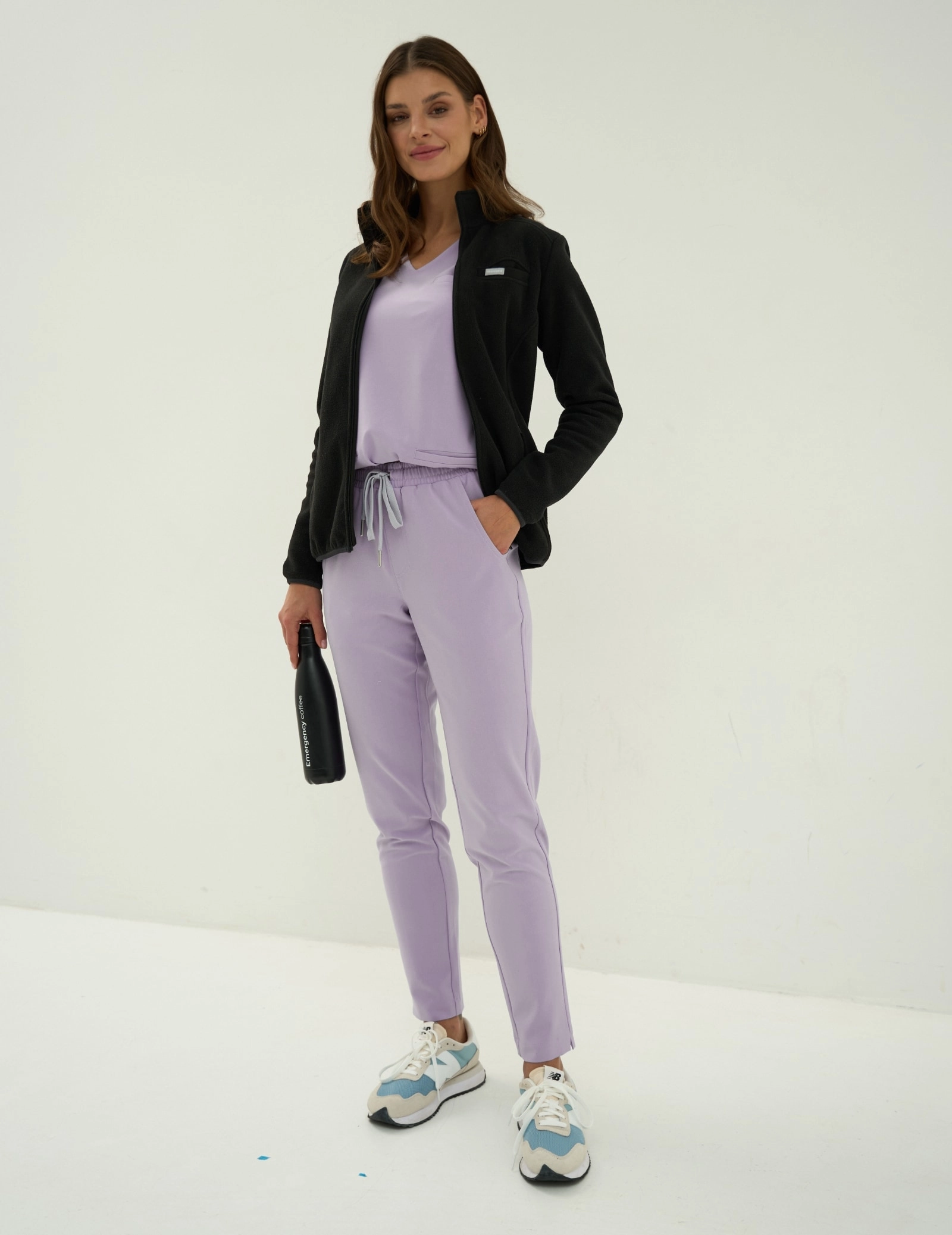 Lékařská Mikina Grace - PURPLE HEATHER