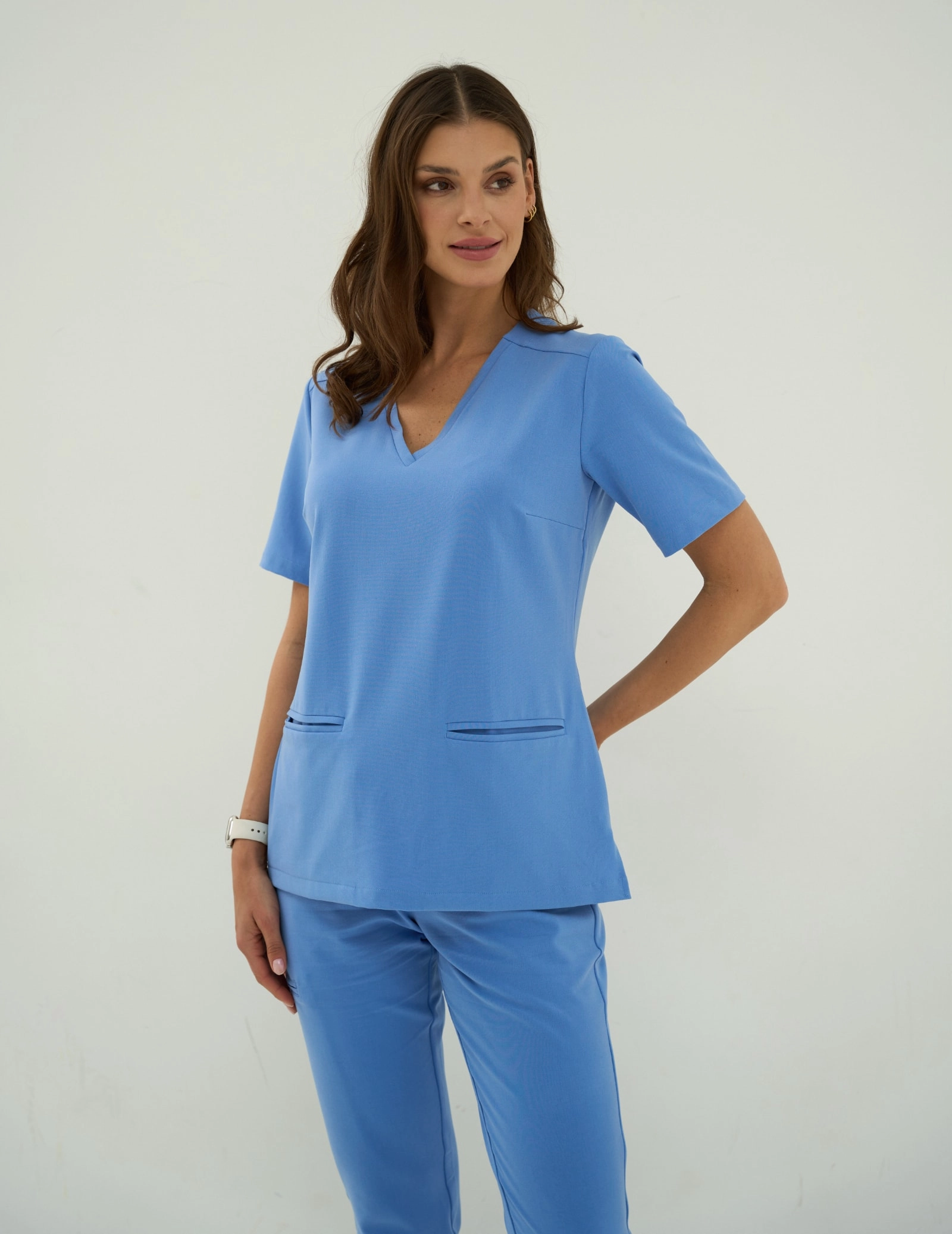 Lékařská Mikina Casy - MARINA BLUE