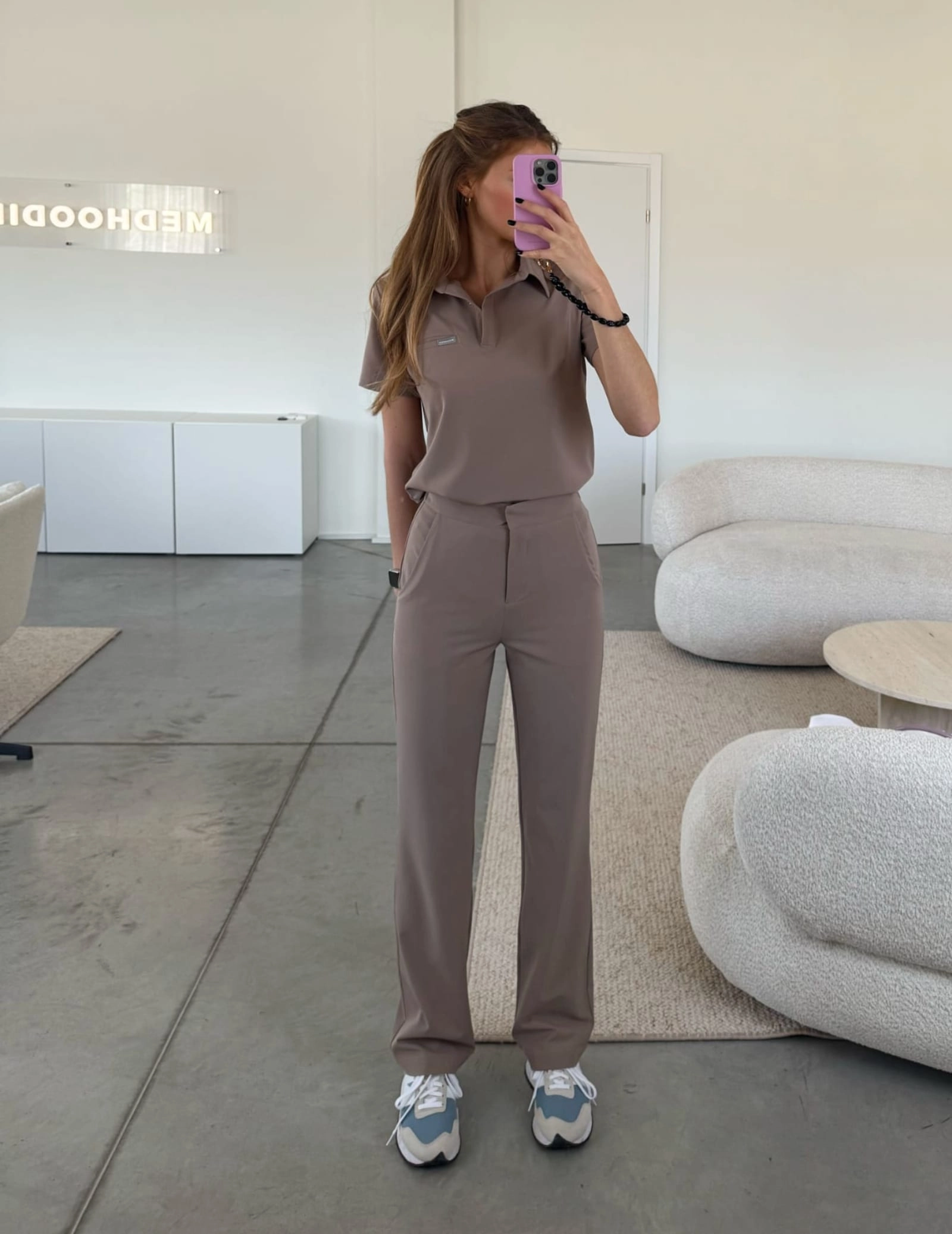 Dámské Lékařské Kalhoty Tiffany - BEIGE