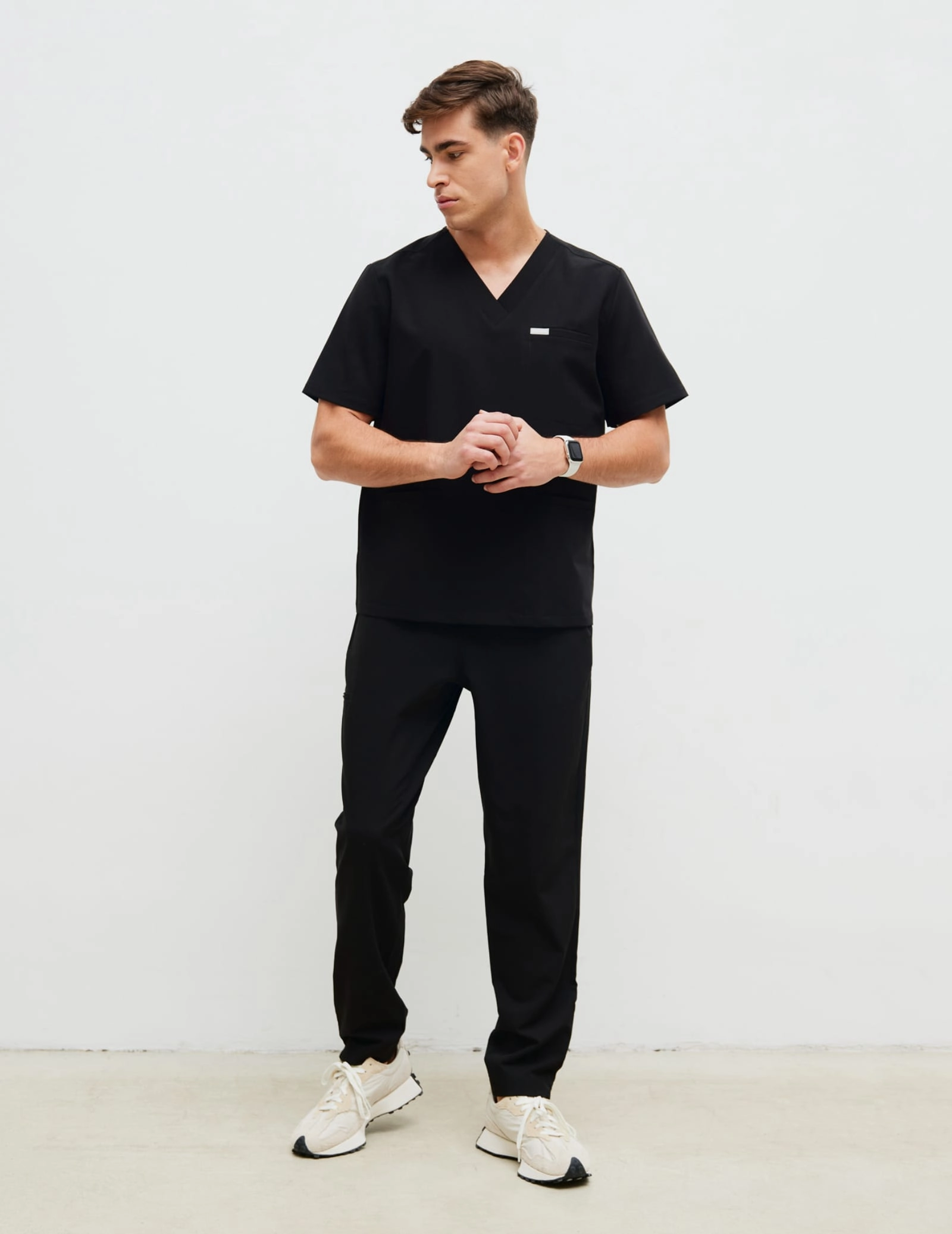 Pánské Kalhoty Basic - BLACK