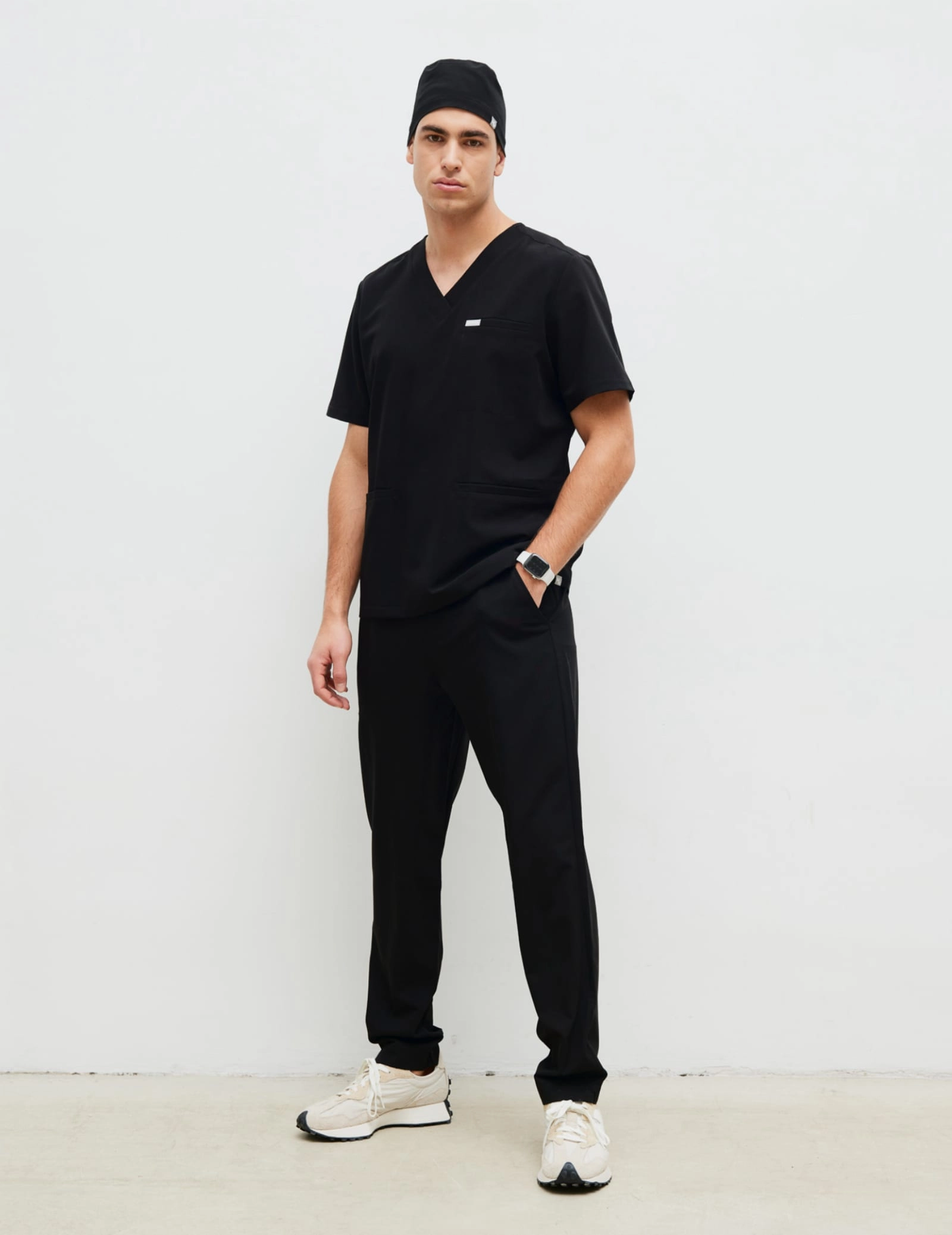 Pánské Kalhoty Basic - BLACK