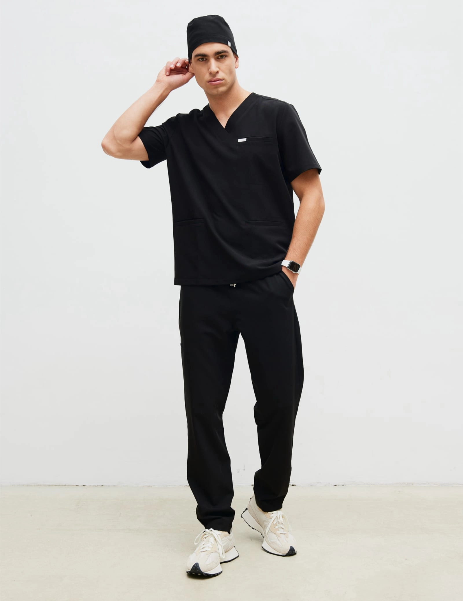 Pánské Kalhoty Basic - BLACK