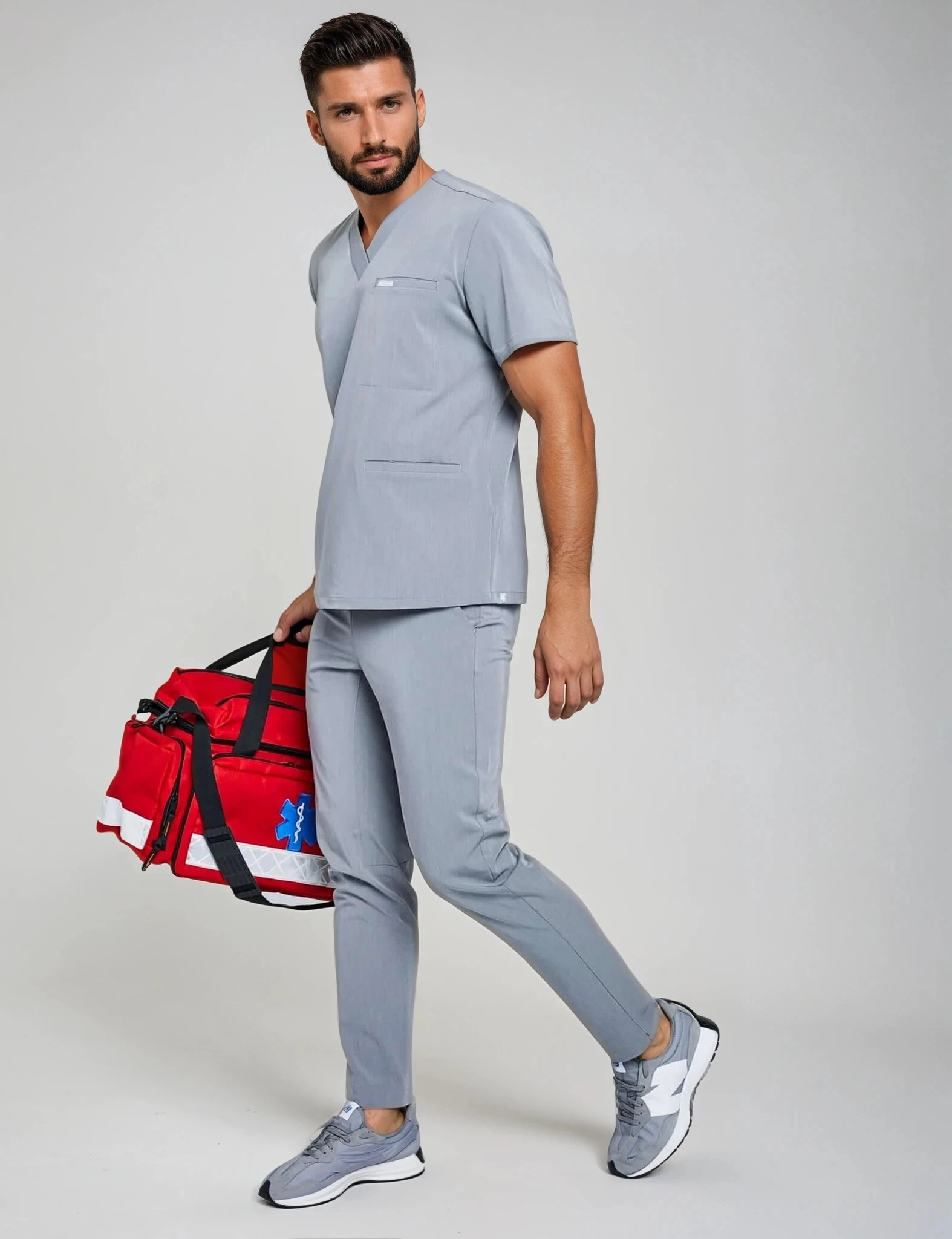 Pánské Kalhoty Basic - SHARK GRAY