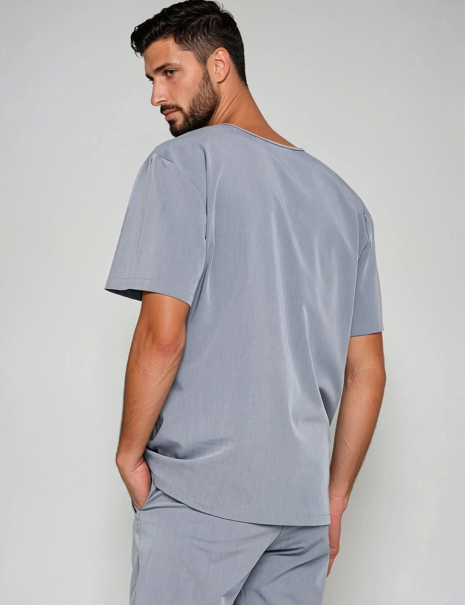 Zdravotnická mikina Birbal - SHARK GRAY
