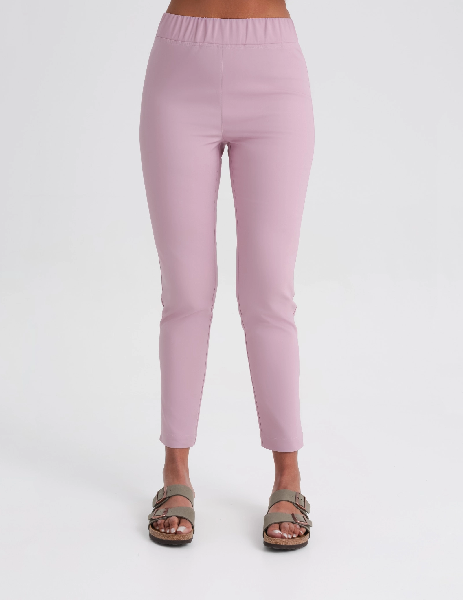 Dámské Lékařské Kalhoty Slim Fit - FRENCH PINK