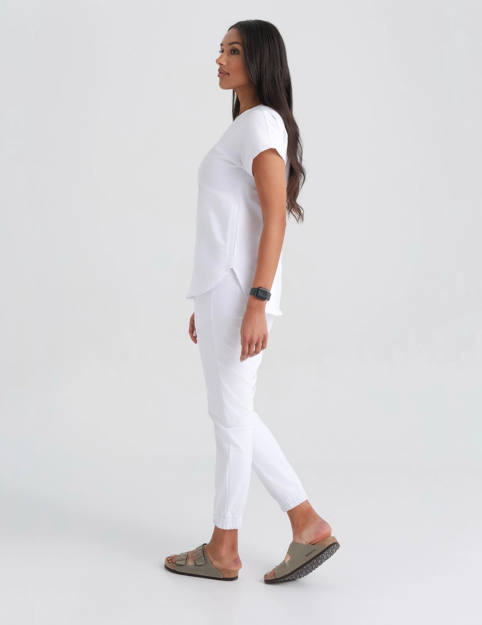 Dámské kalhoty Jogger - White