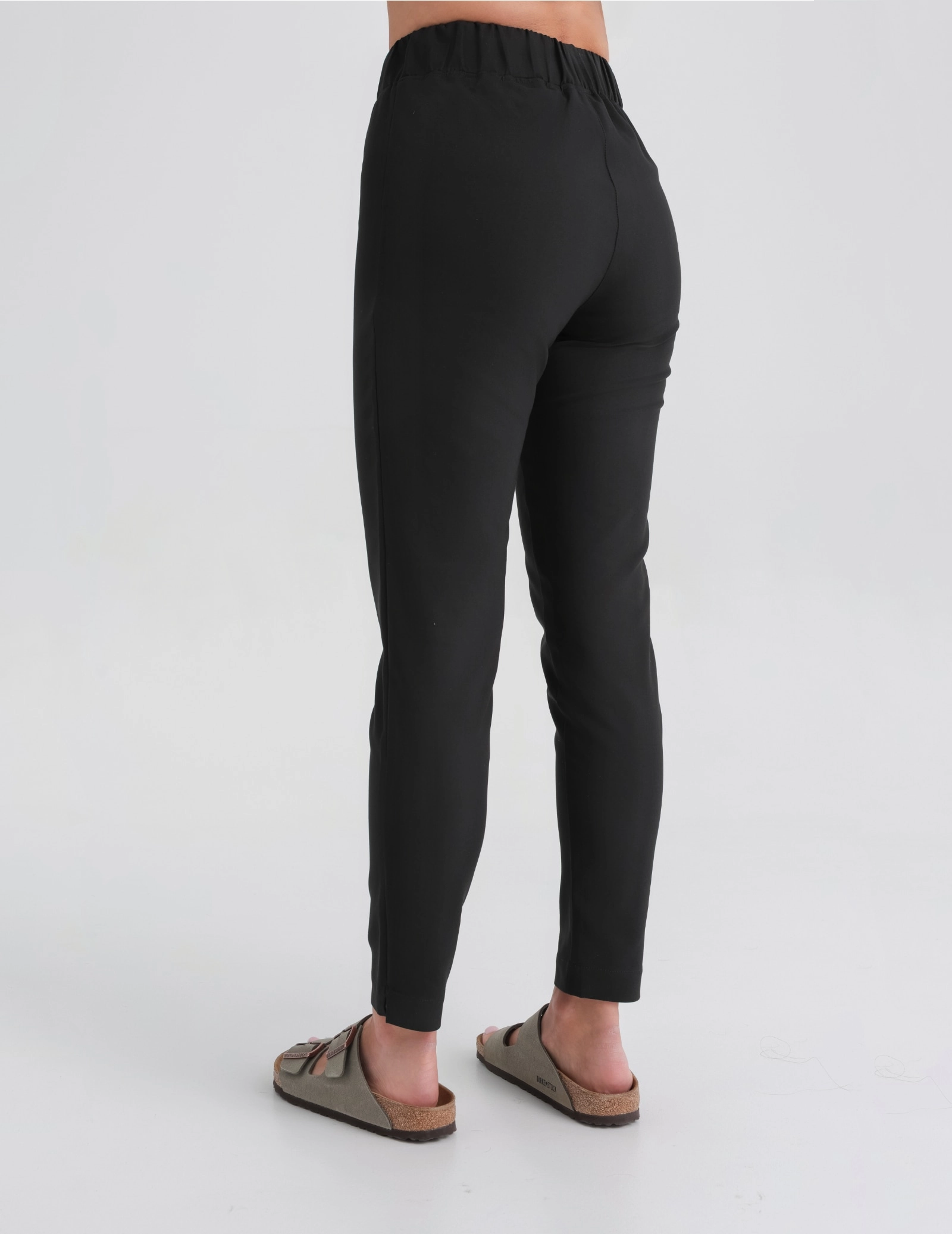 Dámské Lékařské Kalhoty Slim Fit - TRUE BLACK